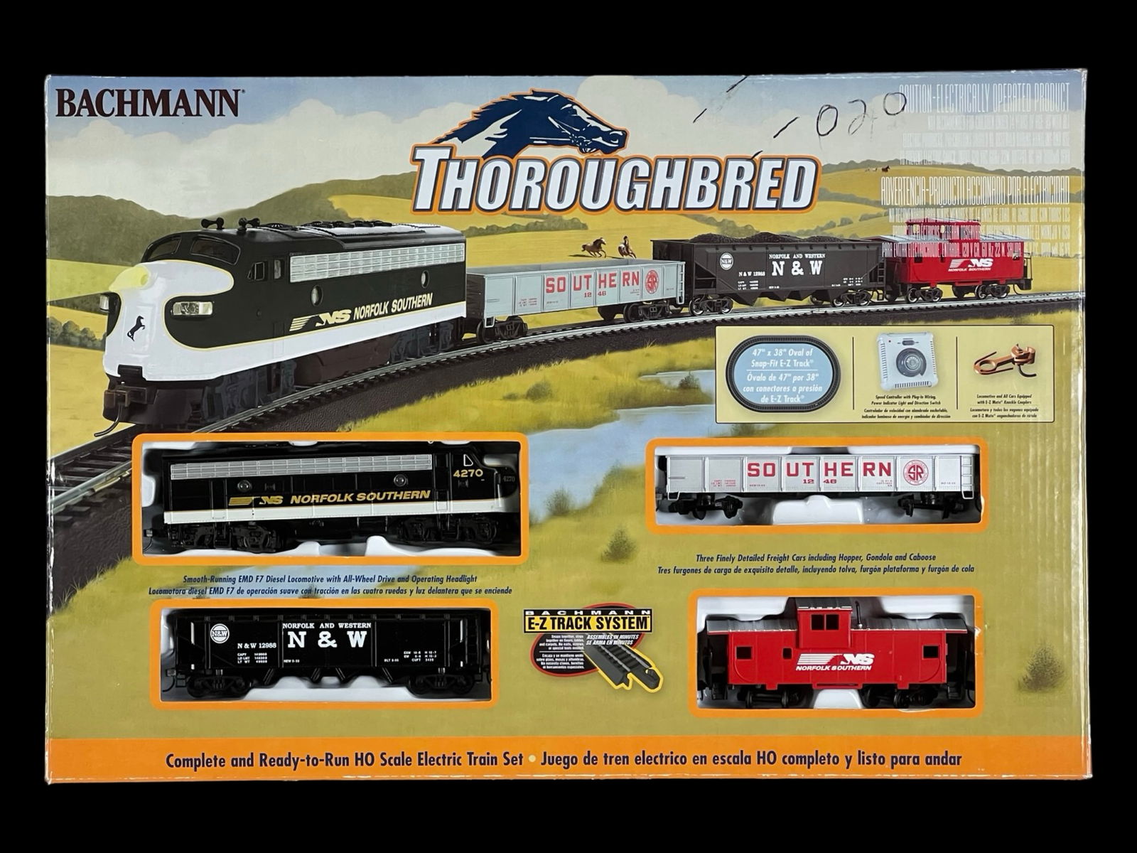 Bachmann Thoroughbred HO Scale Electric Train Set (1 of 2)