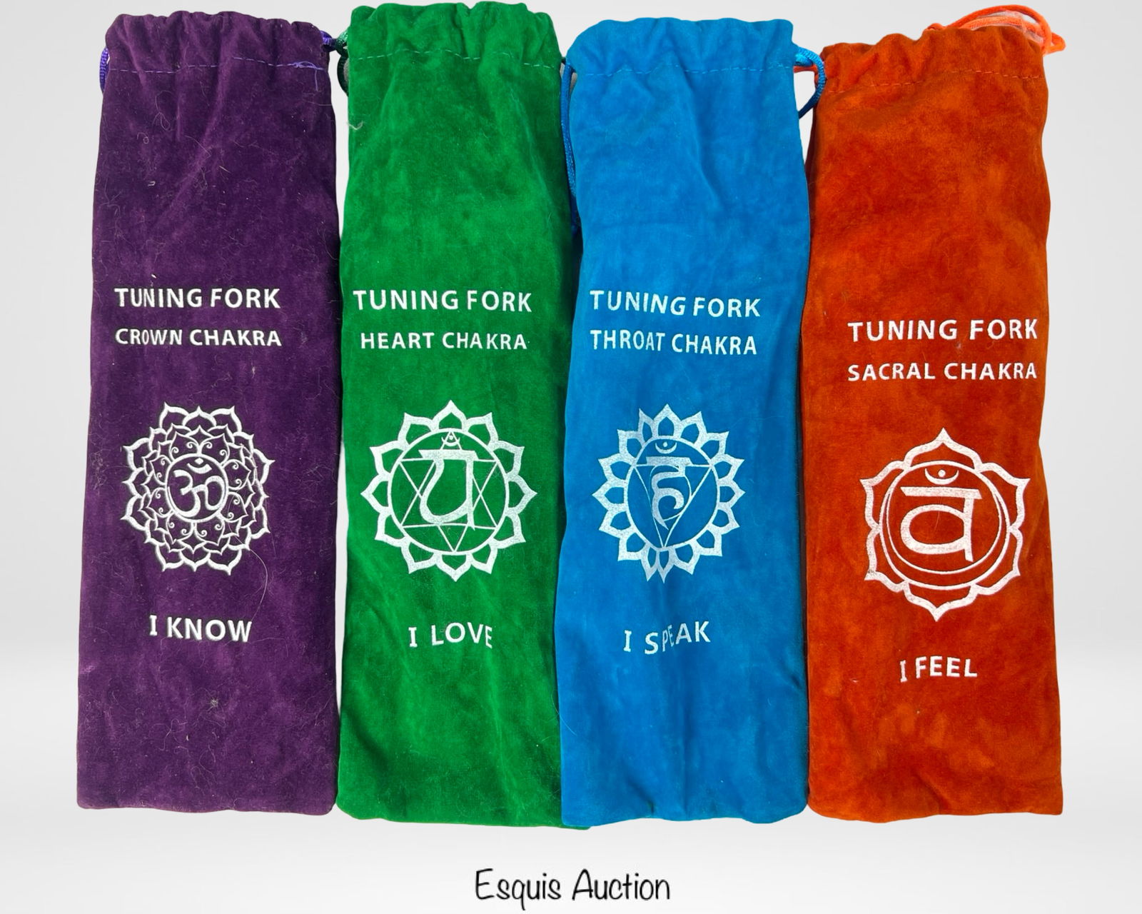 Set of Chakra Healing Tuning Forks (1 of 2)