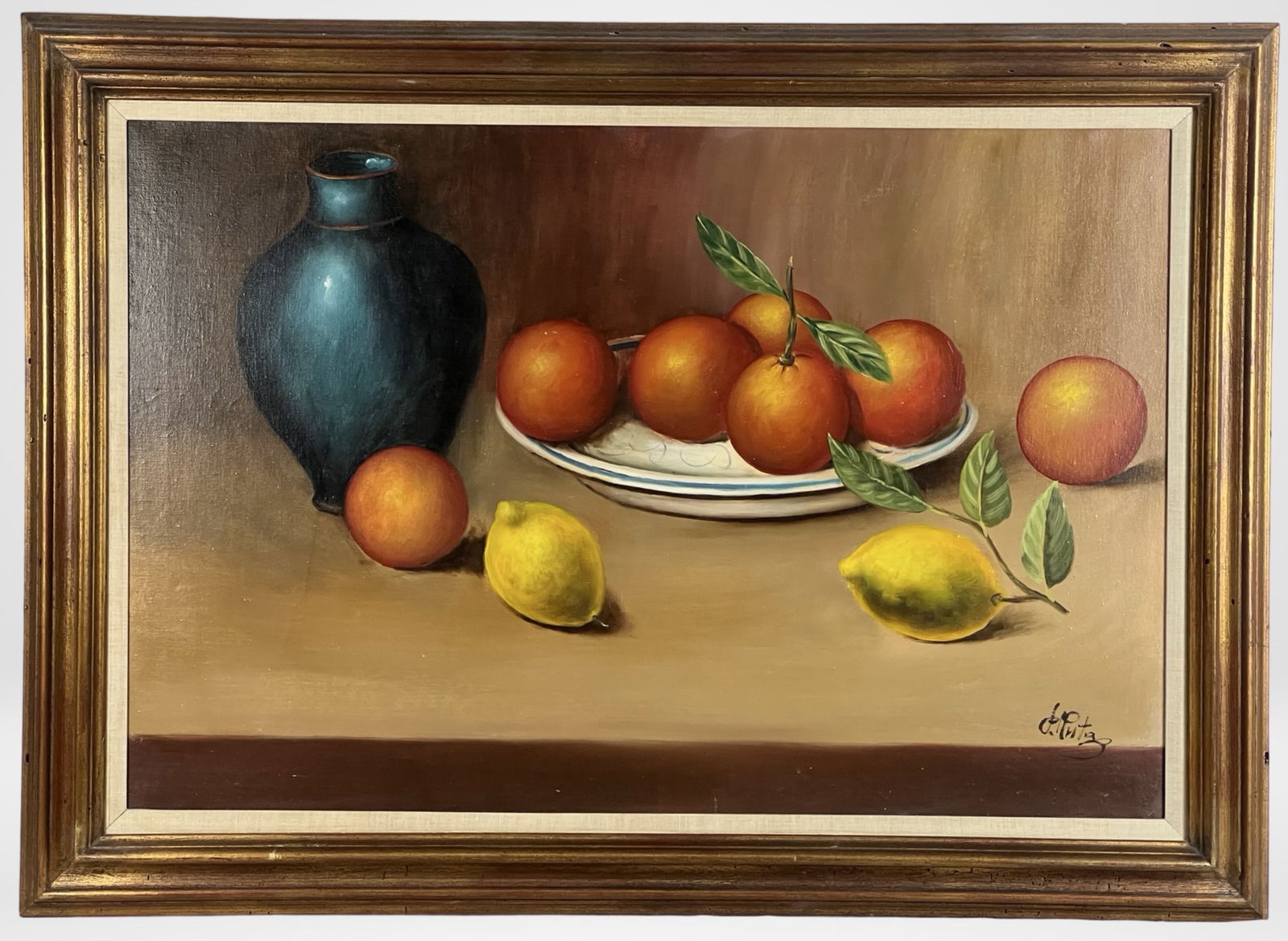 Still-Life with Fruits - Large Oil Painting (1 of 5)