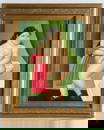 "The Bather" Oil Painting After Fernando Botero