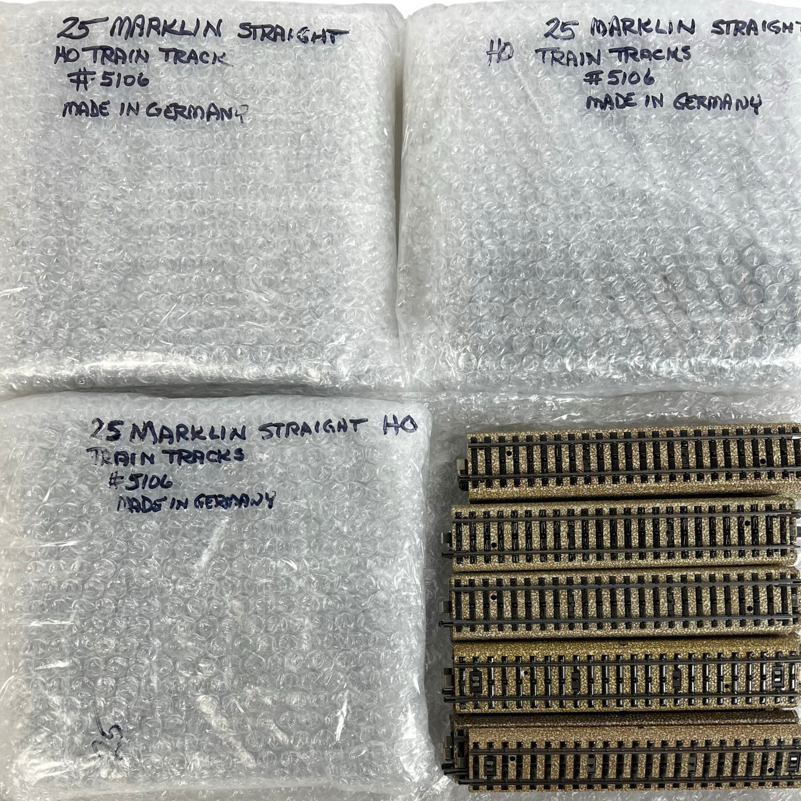 Vintage Marklin HO Scale RR Train Tracks (1 of 3)