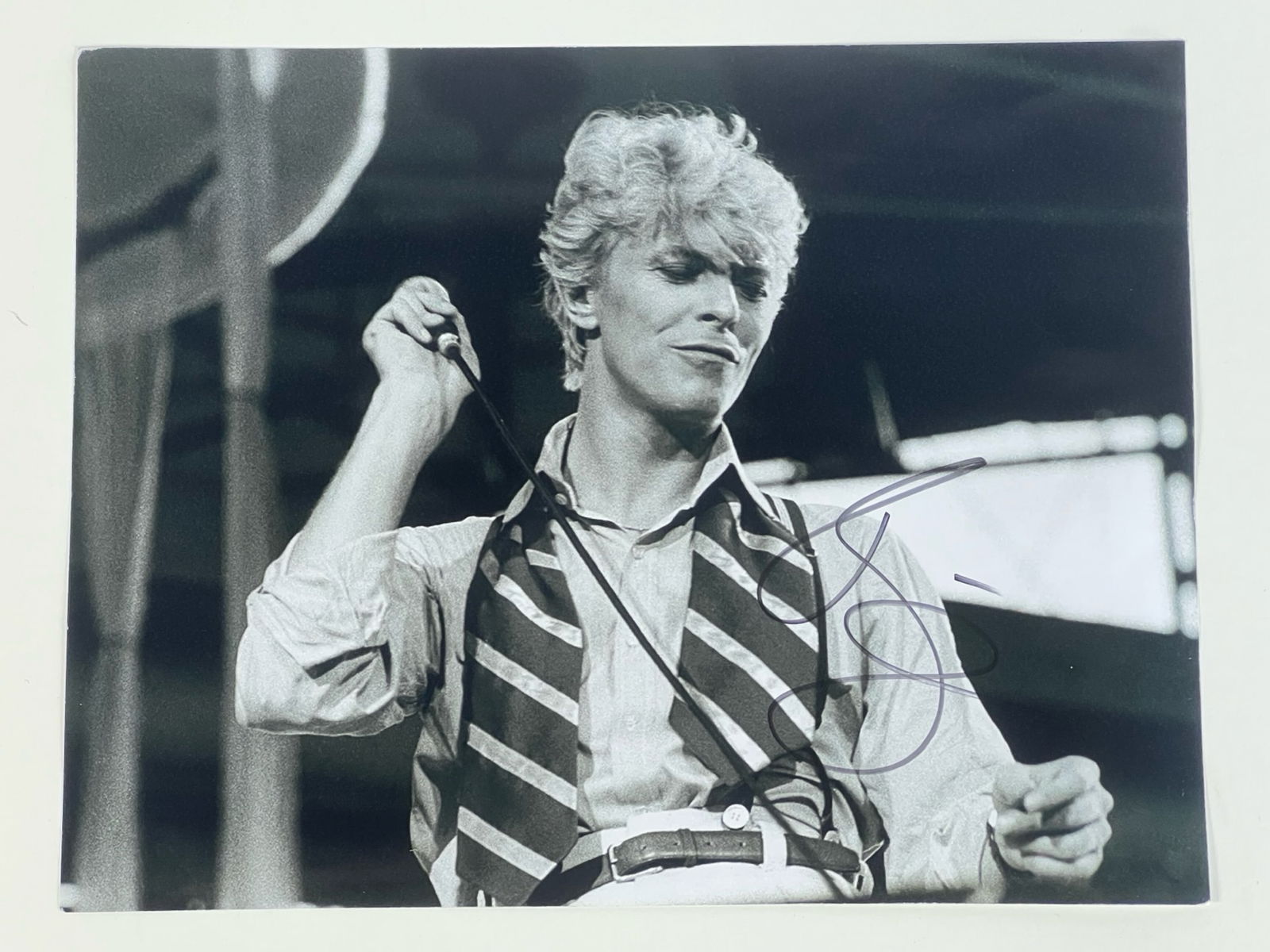 David Bowie Signed/ Autographed Photograph (1 of 3)