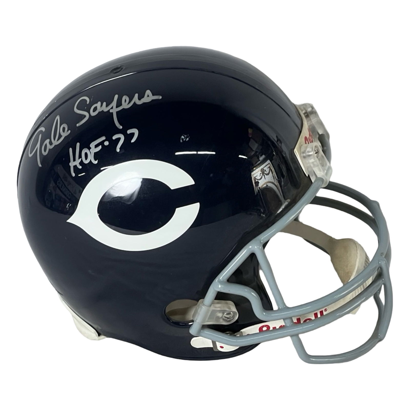 Gale Sayers Autographed Chicago Bears Helmet (1 of 3)