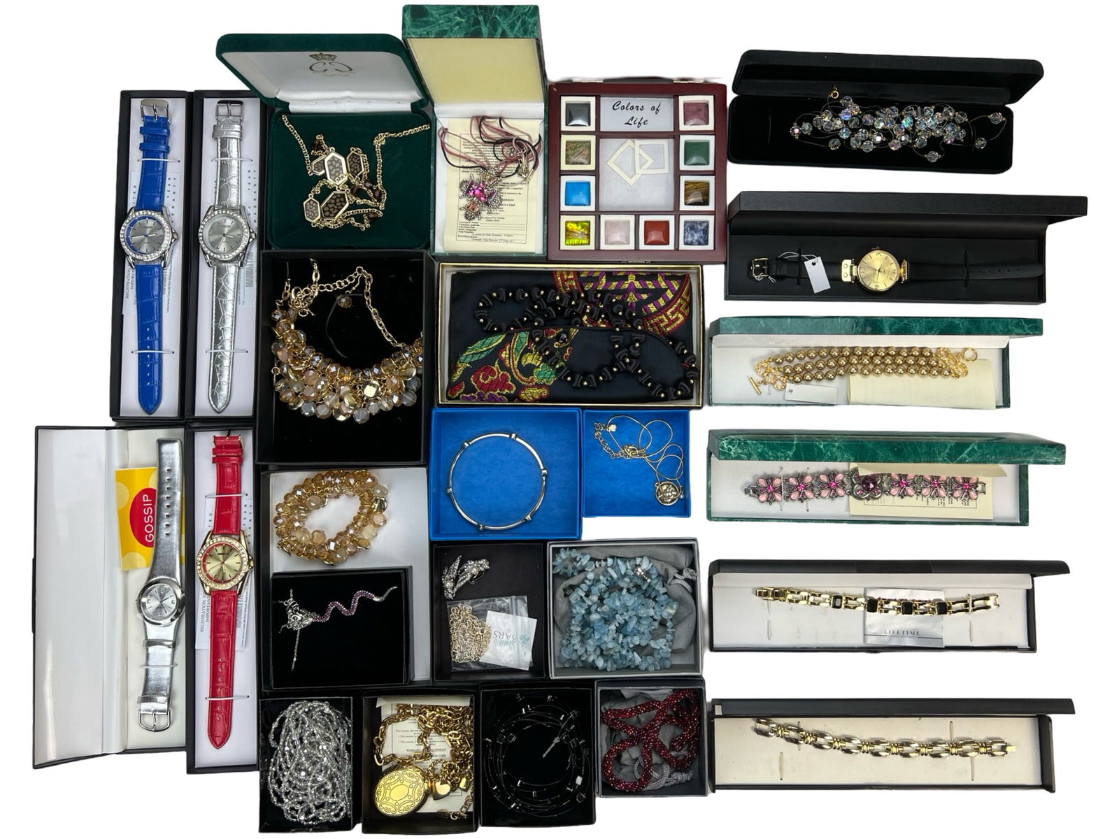 Lot of Jewelry & Wrist Watches (1 of 6)