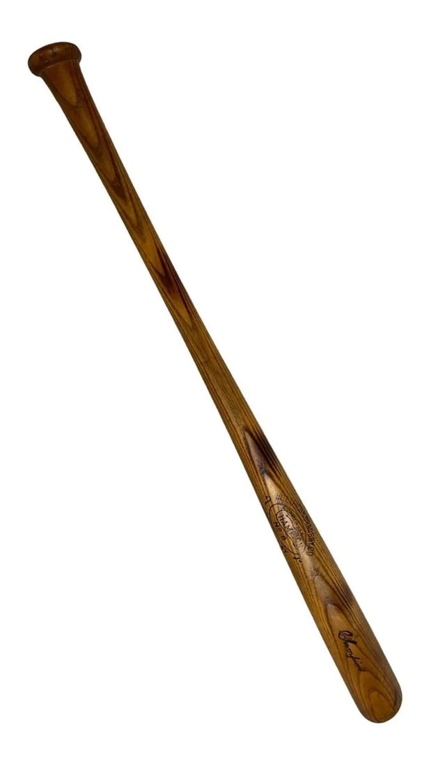 1930s Hillerich & Bradsby Champion #8 Bat: An original 1930s Hillerich & Bradsby Champion #8 baseball bat, a classic piece of sports history. . A remarkable display piece for any enthusiast or historian.