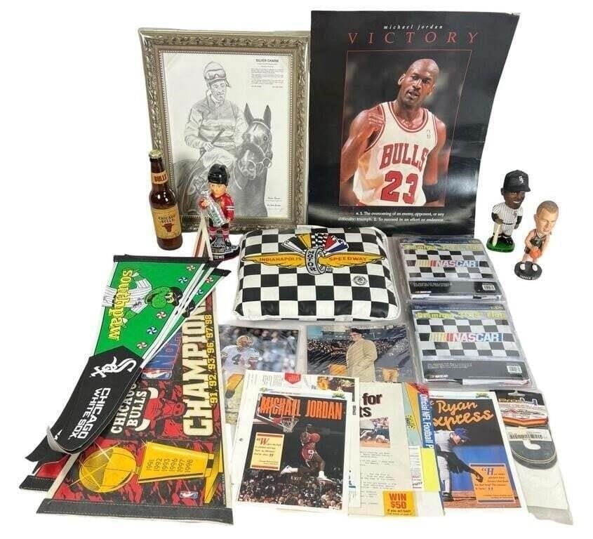 Sports Memorabilia- Bulls, White Sox, Blackhawks (1 of 7)