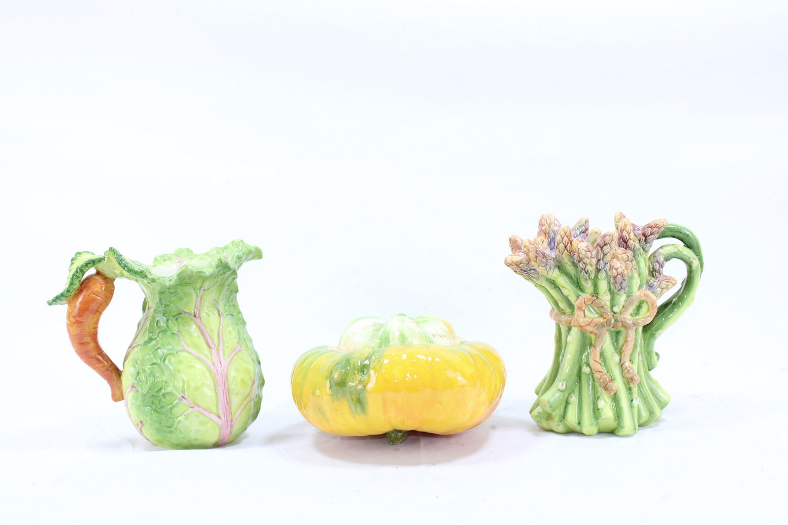 Ceramic Vegetable and Leaf Tableware Set (1 of 4)