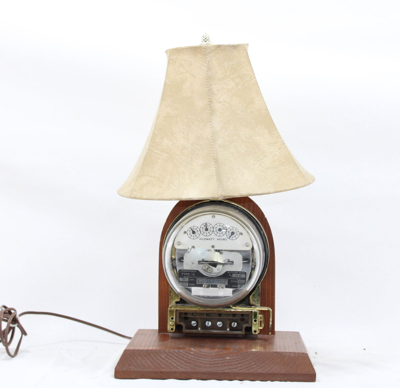 Unique Electric Meter Table Lamp (1 of 3)