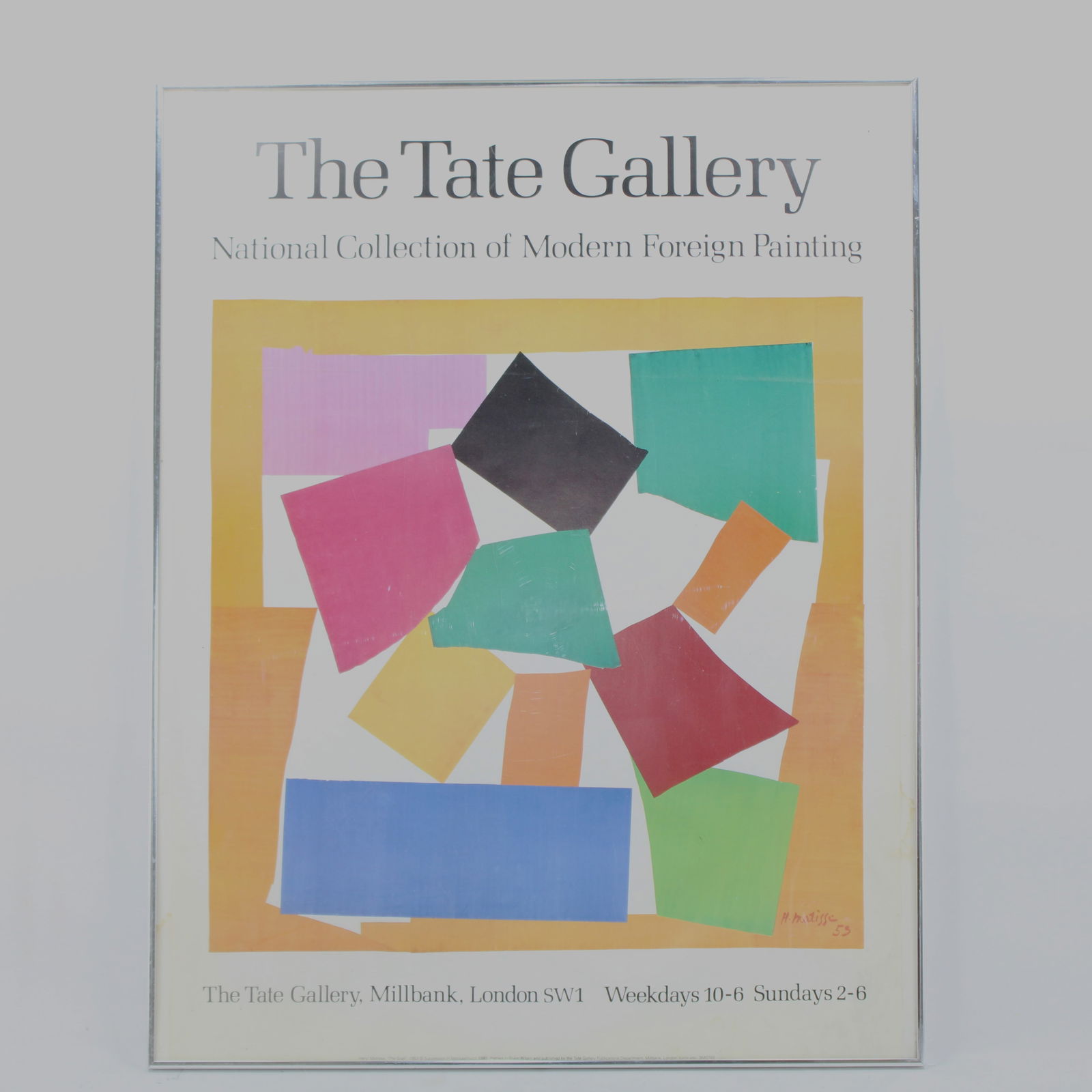 Tate Gallery Modern Art Henri Matisse Poster (1 of 2)