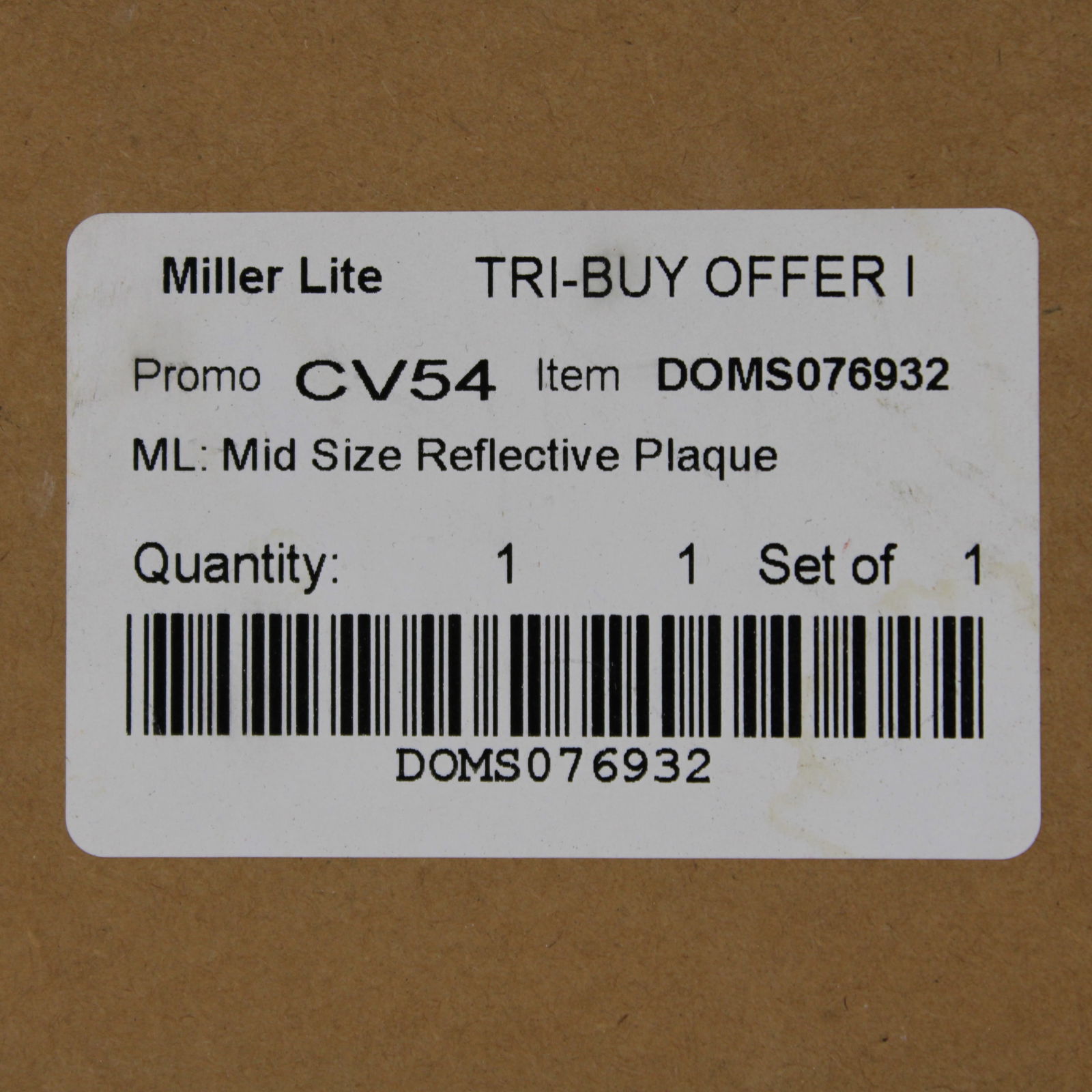 Miller Lite Vintage Bar Advertising Sign Blue Beer Promo Metal Framed (1 of 2)