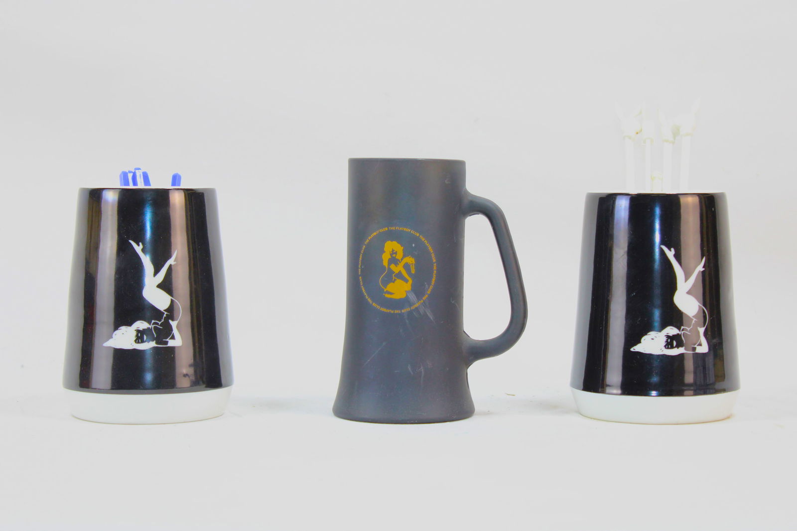 Playboy Mugs And Playboy Swizzle Sticks Collection (1 of 3)