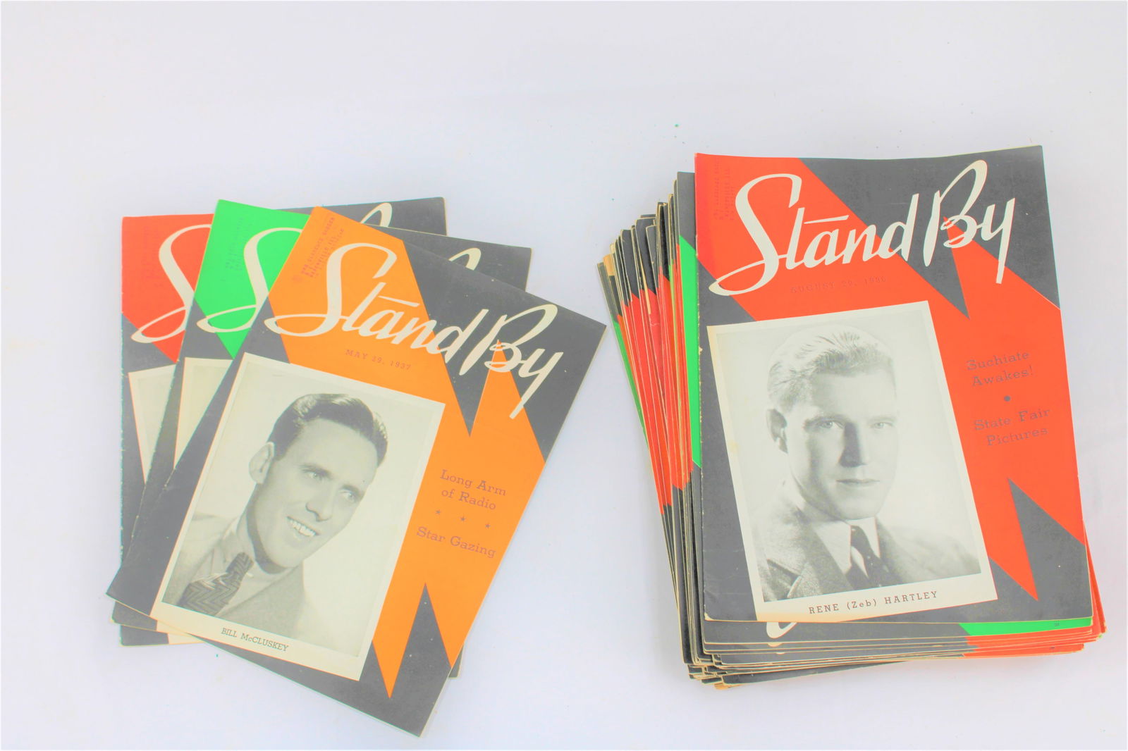 Vintage "Stand By" magazines from the late 1930s (1 of 2)