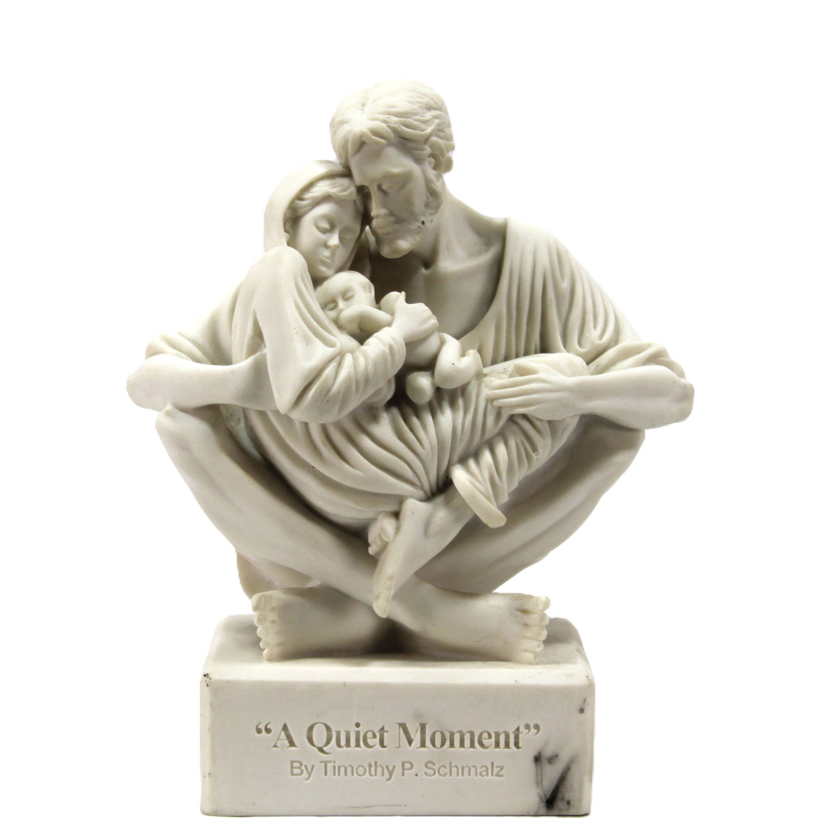 Figurine Depicting Holy Family A Quiet Moment by Timothy P. Schmalz (1 of 3)