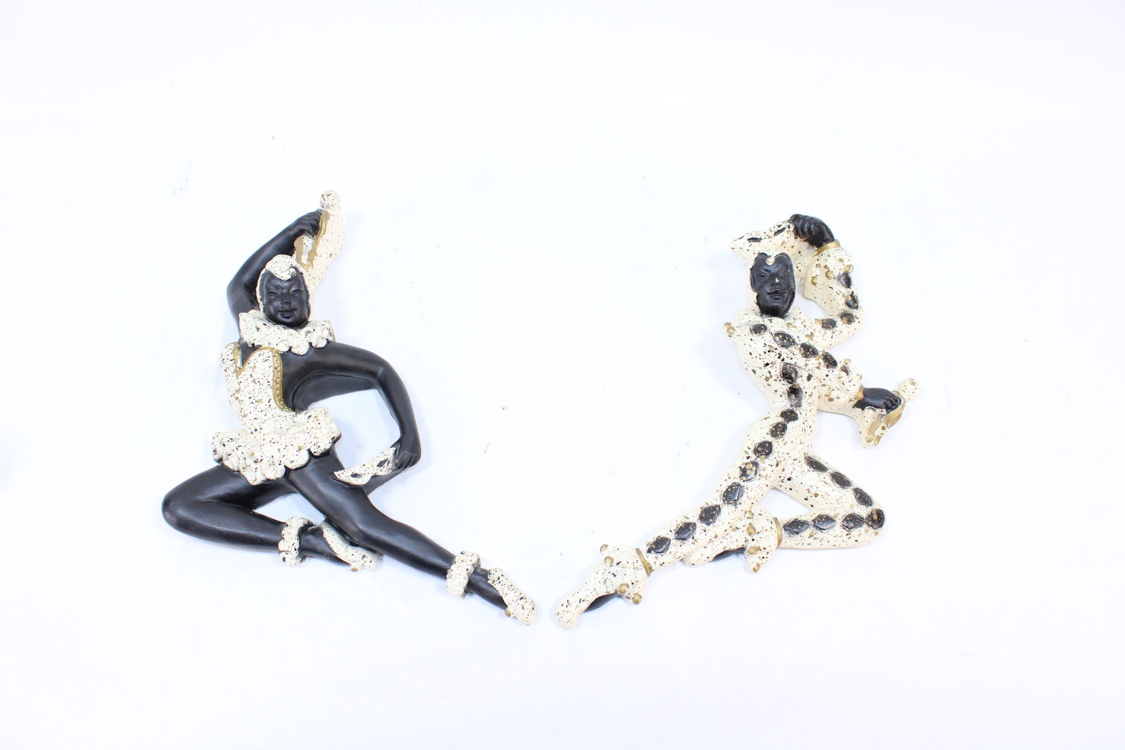 Vintage 1953 Universal Statuary Co. Dancing Figures Wall Plaques (1 of 3)