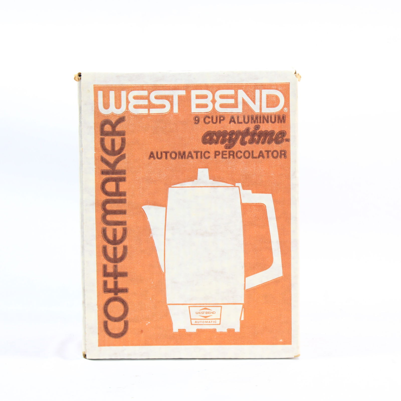 West Bend 9-Cup Automatic Polished Coffee Percolator Model 9466 (1 of 2)