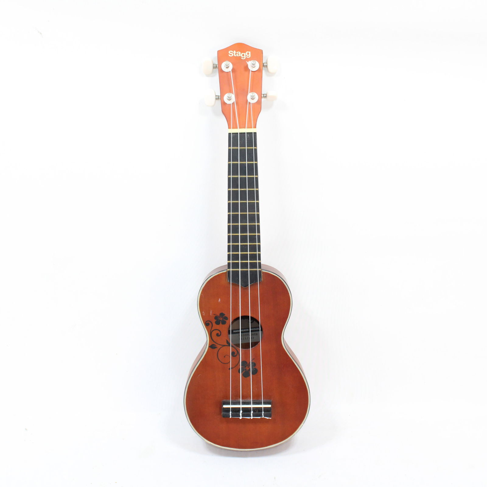 Stagg Ukulele Guitar with Decorative Floral Design (1 of 2)