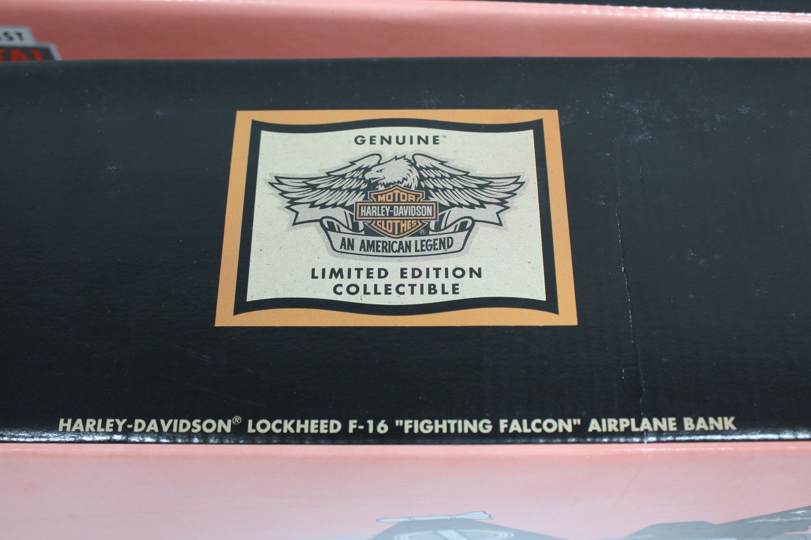Harley-Davidson Lockheed F-16 Falcon Die-Cast Collectible Airplane Banks (1 of 3)
