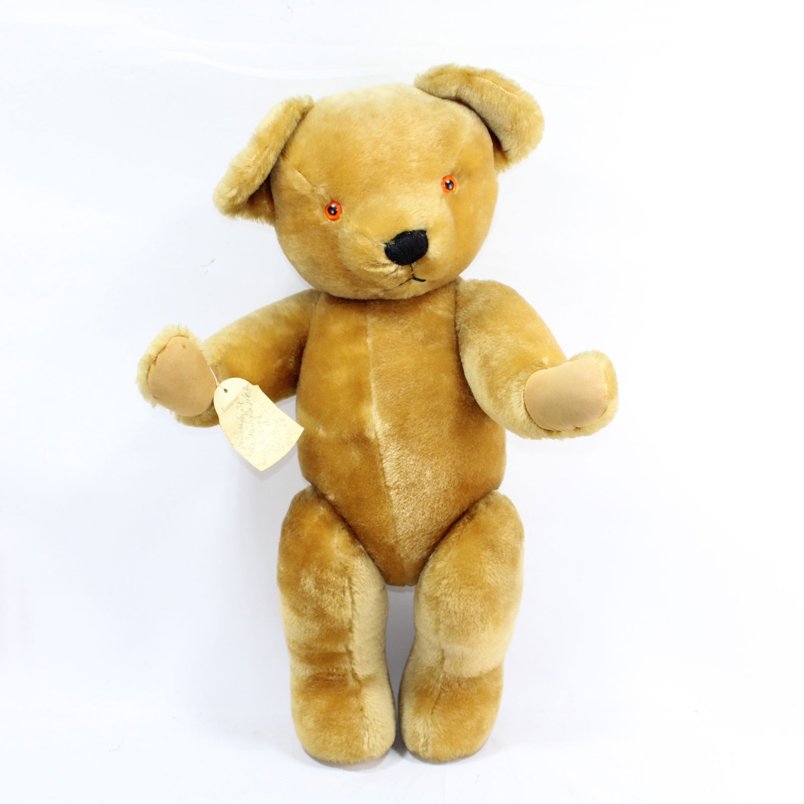 Merrythought Ironbridge Shrops Handmade Vintage Mohair Huntchback Teddy Bear (1 of 4)