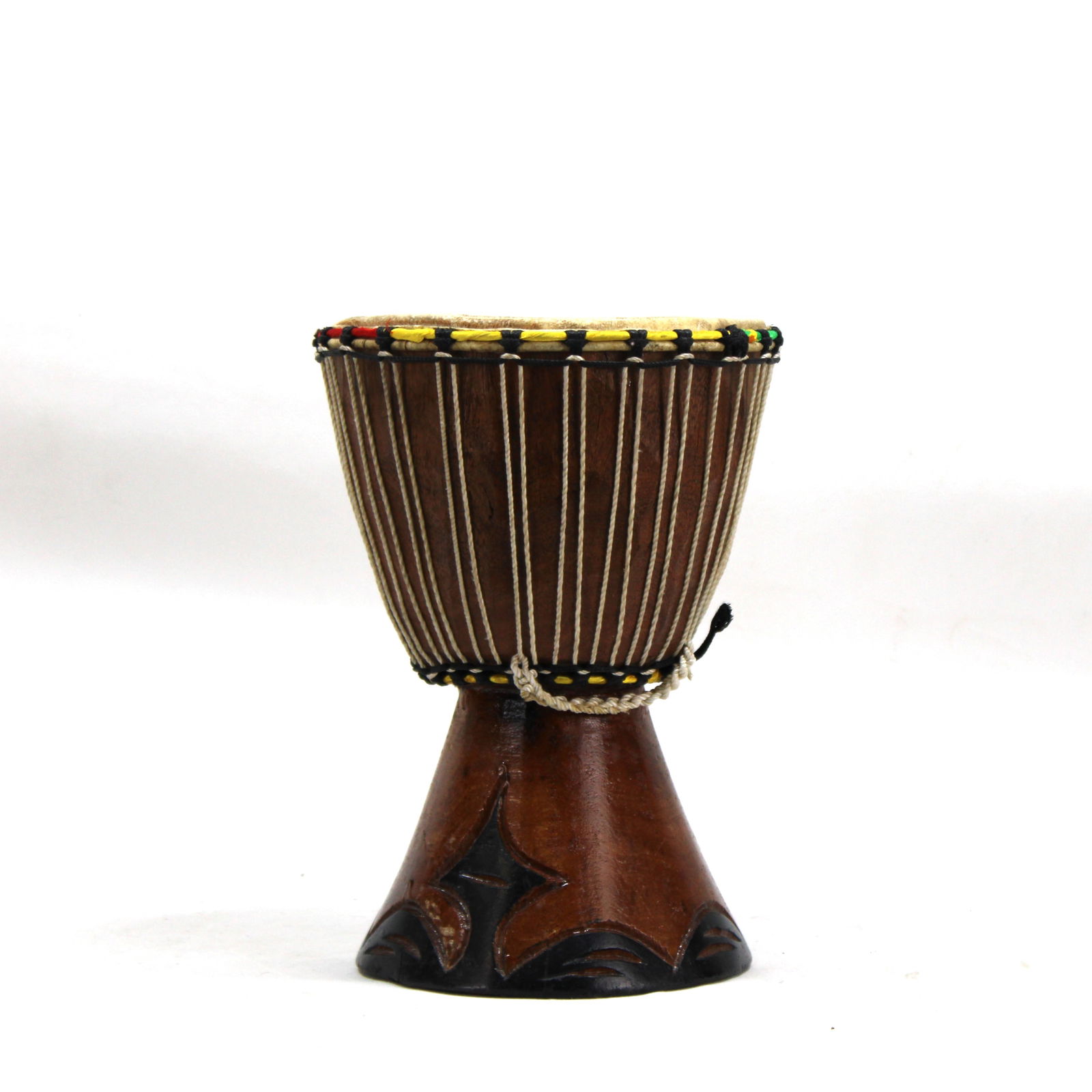 Traditional West African Small Djembe Drum ? Handmade Percussion Instrument (1 of 2)