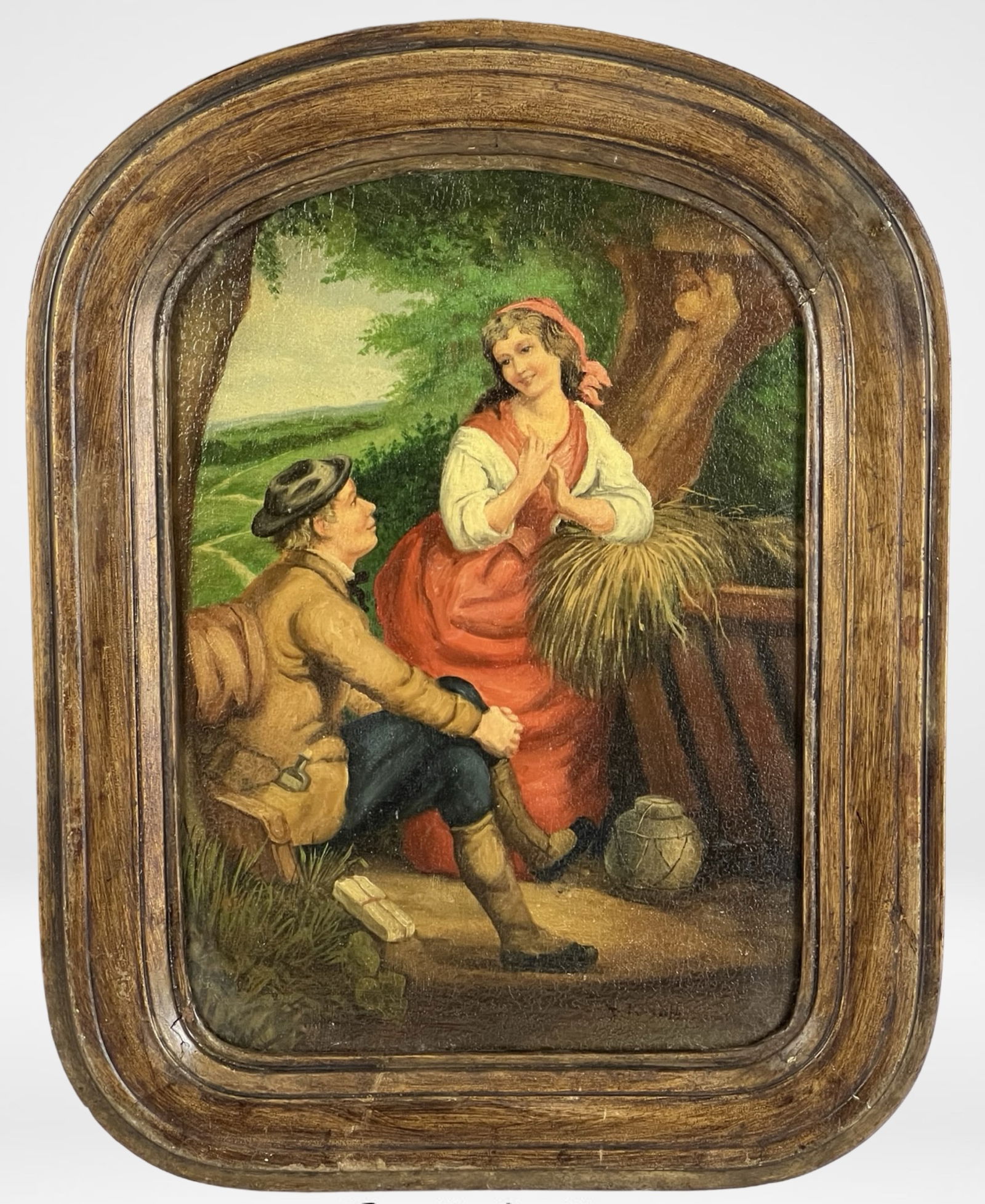 British School Oil Painting- turn of 20th Century (1 of 4)