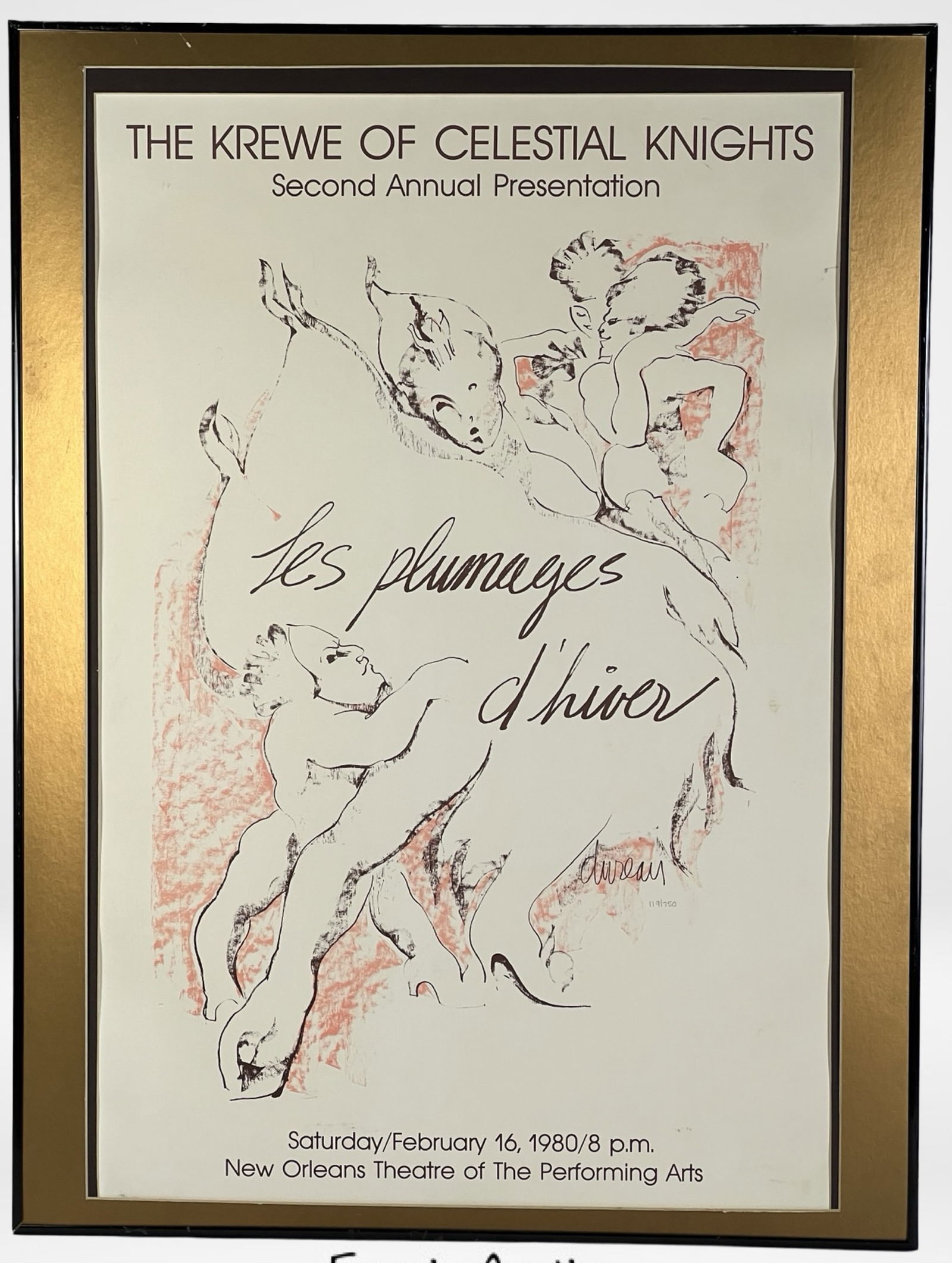 George Dureau- Limited Edition Signed Lithograph (1 of 3)