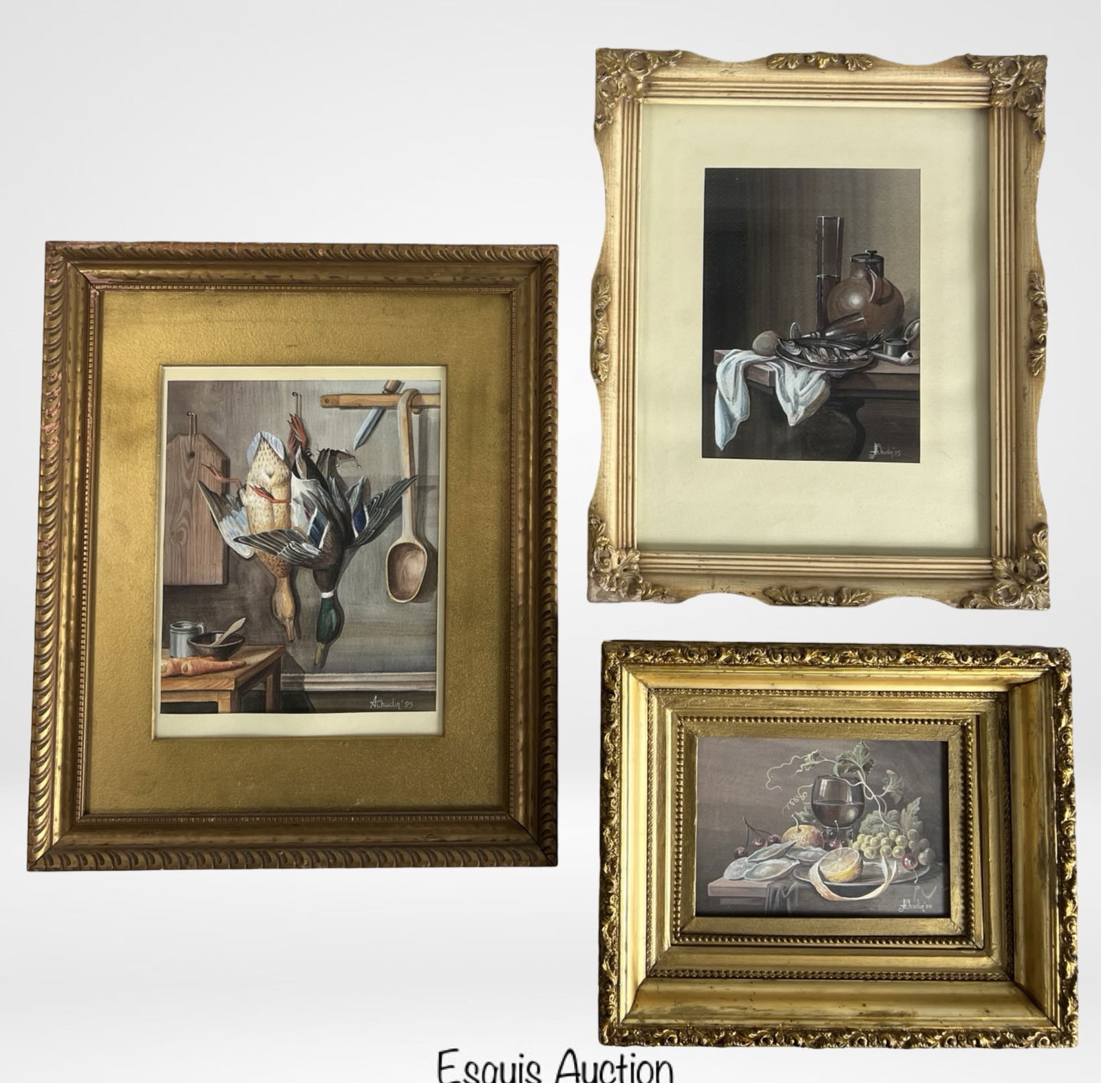 Still-Life "Nature Morte" Paintings by A. Chudin (1 of 7)