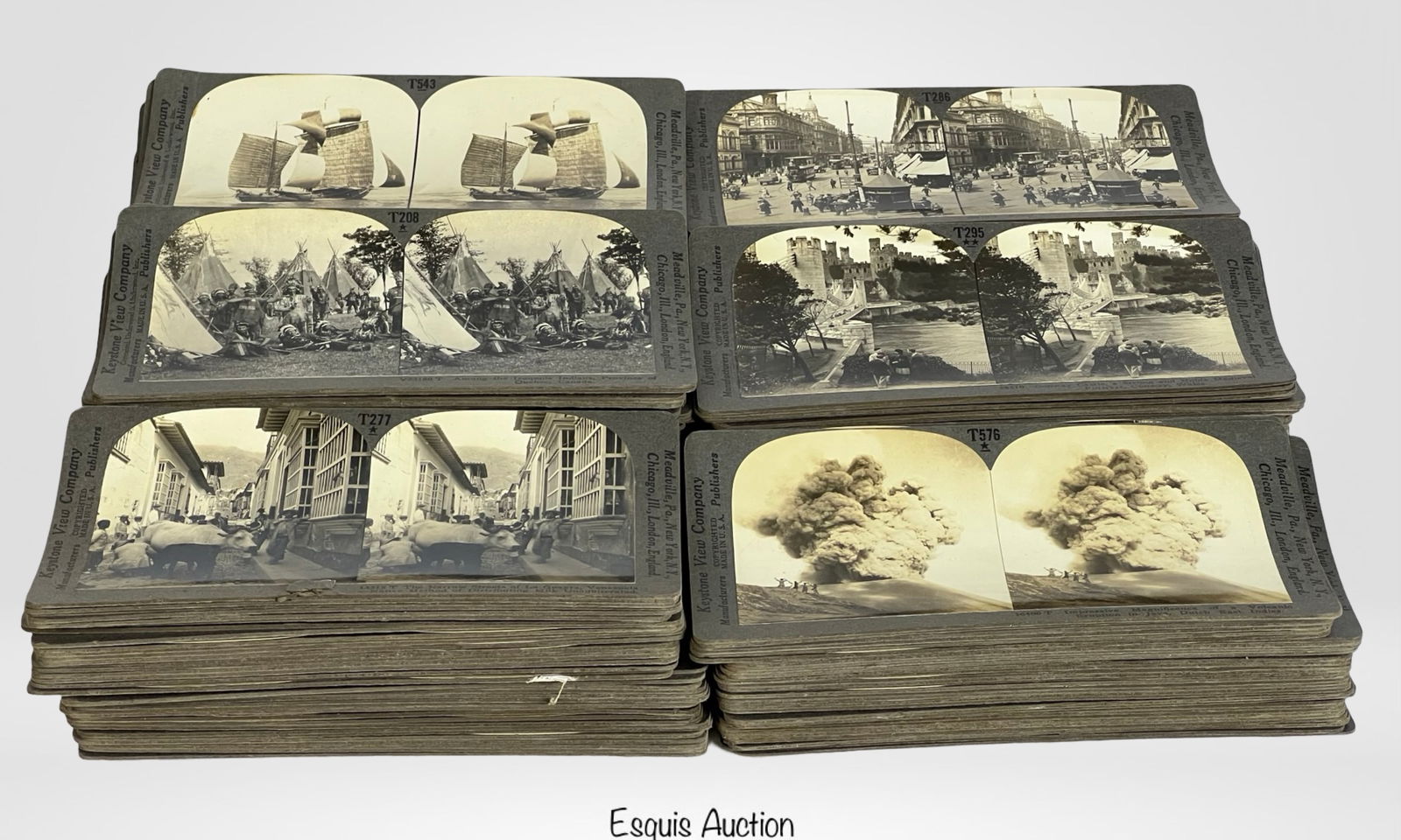 Keystone View Co. Tour Of The World Stereoview Sets Keystone View Co. Tour Of The World Stereoview Sets