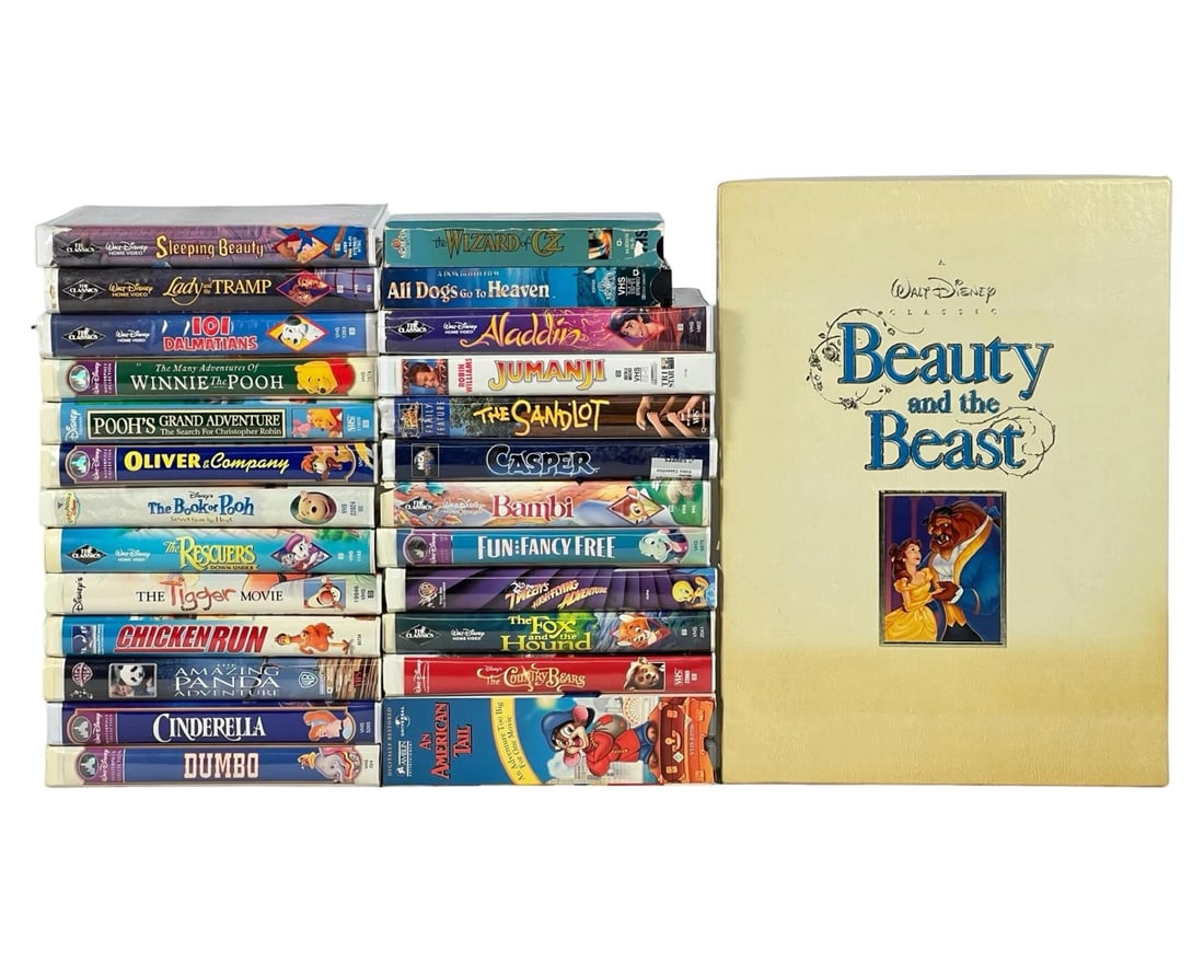 Collection of Mostly Disney Kids VHS Tapes (1 of 6)