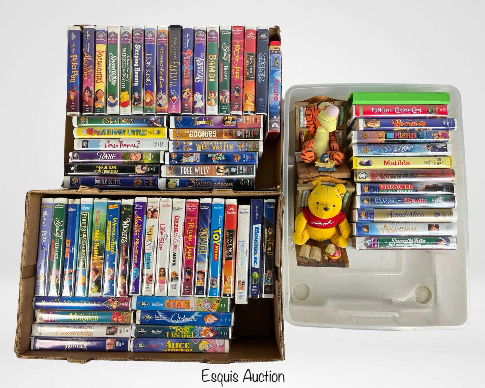 Vintage Kids Disney VHS Tape Collection (1 of 6)