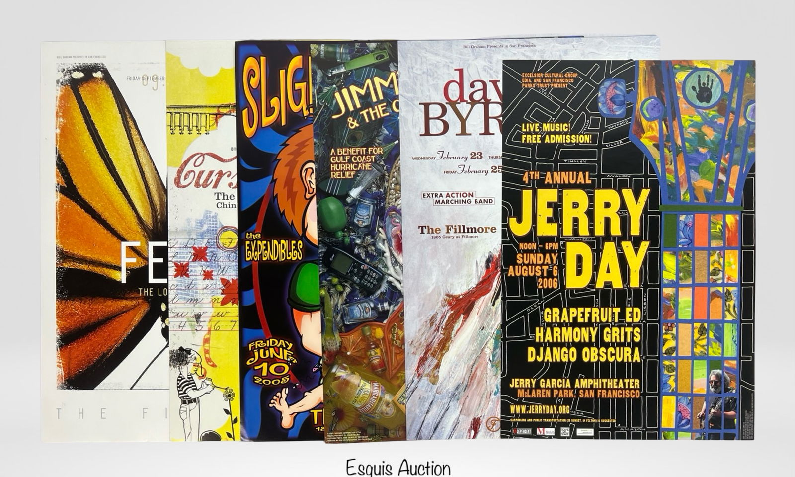 Fillmore Posters  Feist, Byrne, Jerry Day & More (1 of 7)