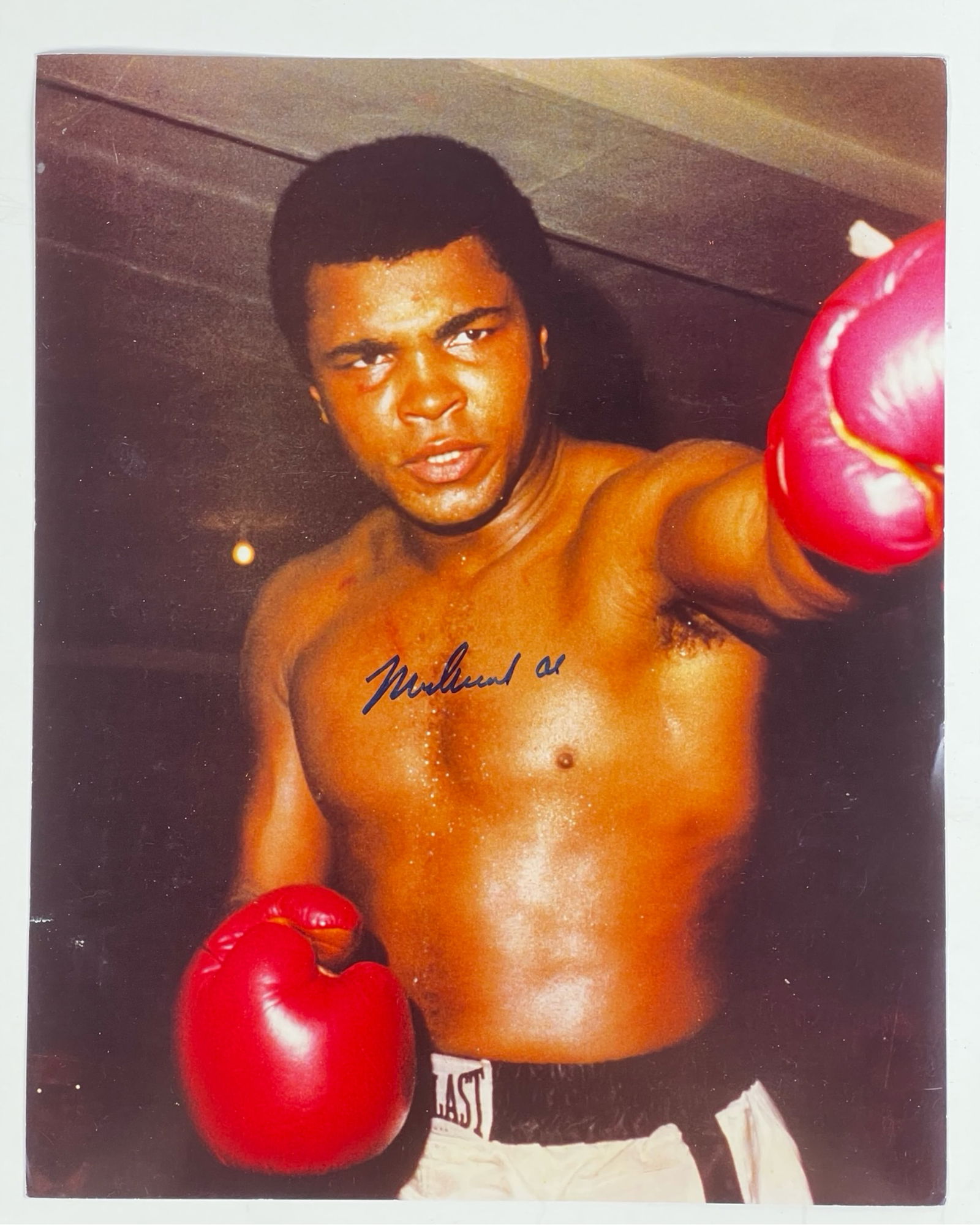 Muhammad Ali Signed/ Autographed Photograph (1 of 2)