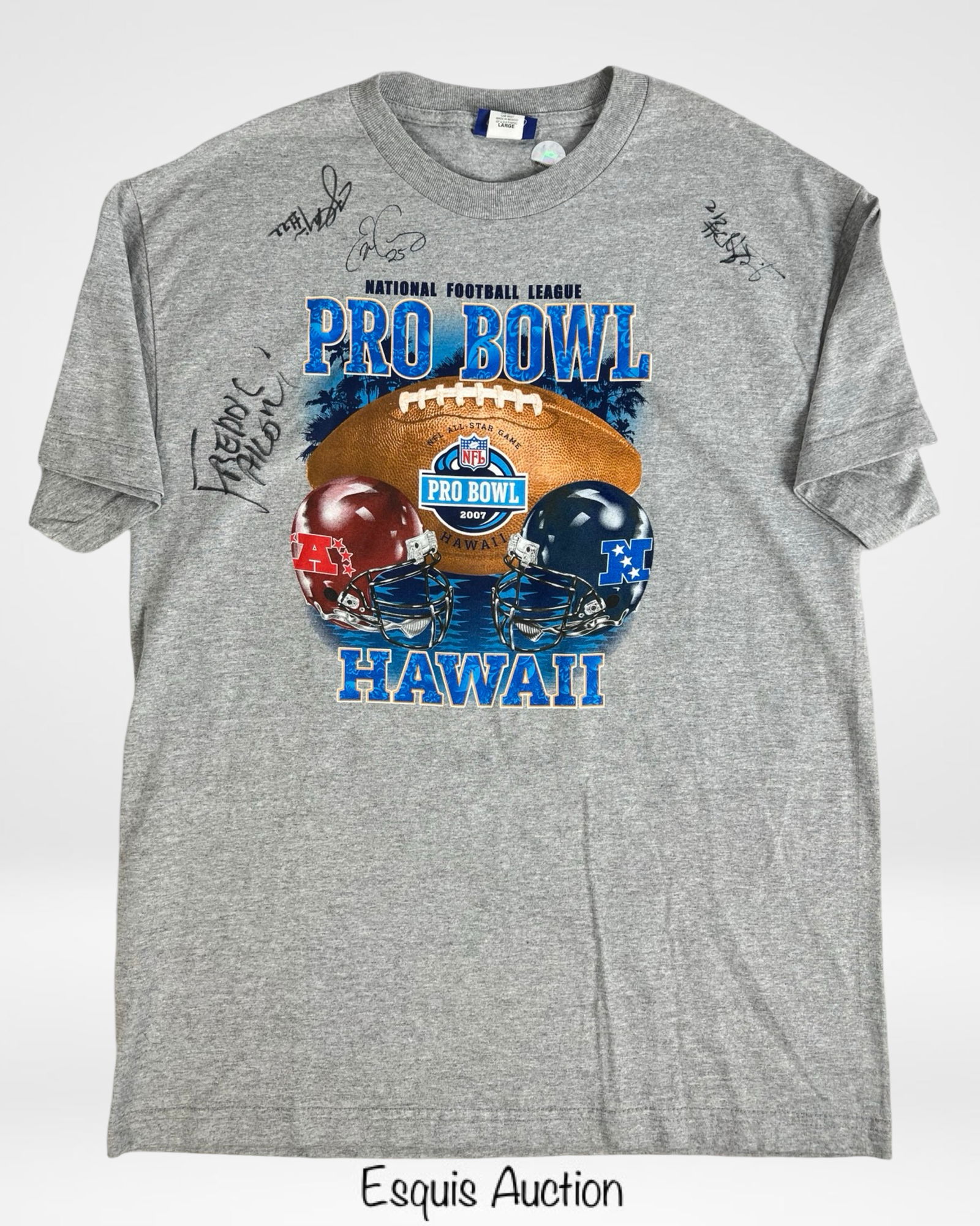 ProBowl Hawaii Multisigned shirt Ray Louise & More (1 of 7)