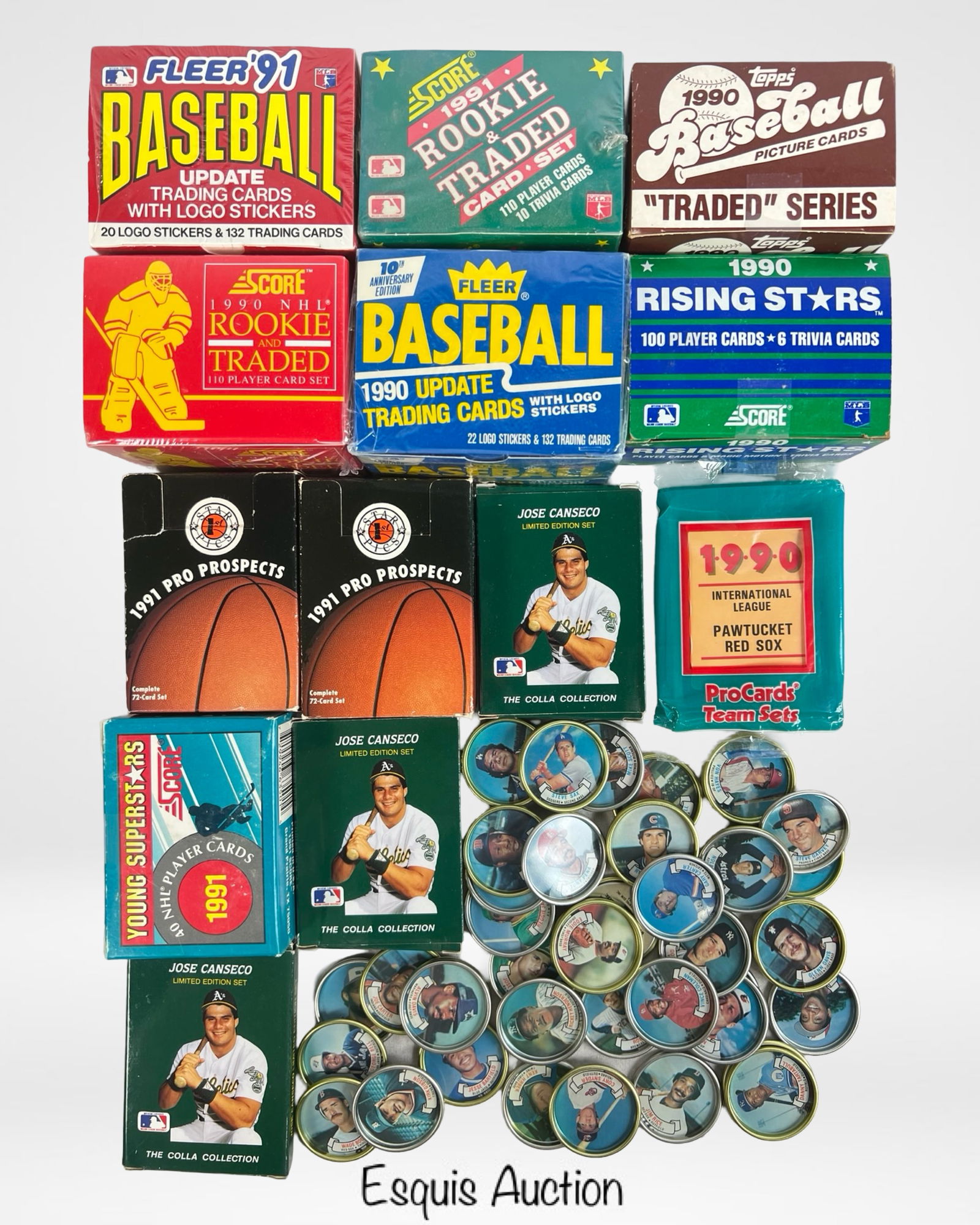 Vintage Baseball & Hockey Card Sets Lot (1 of 4)
