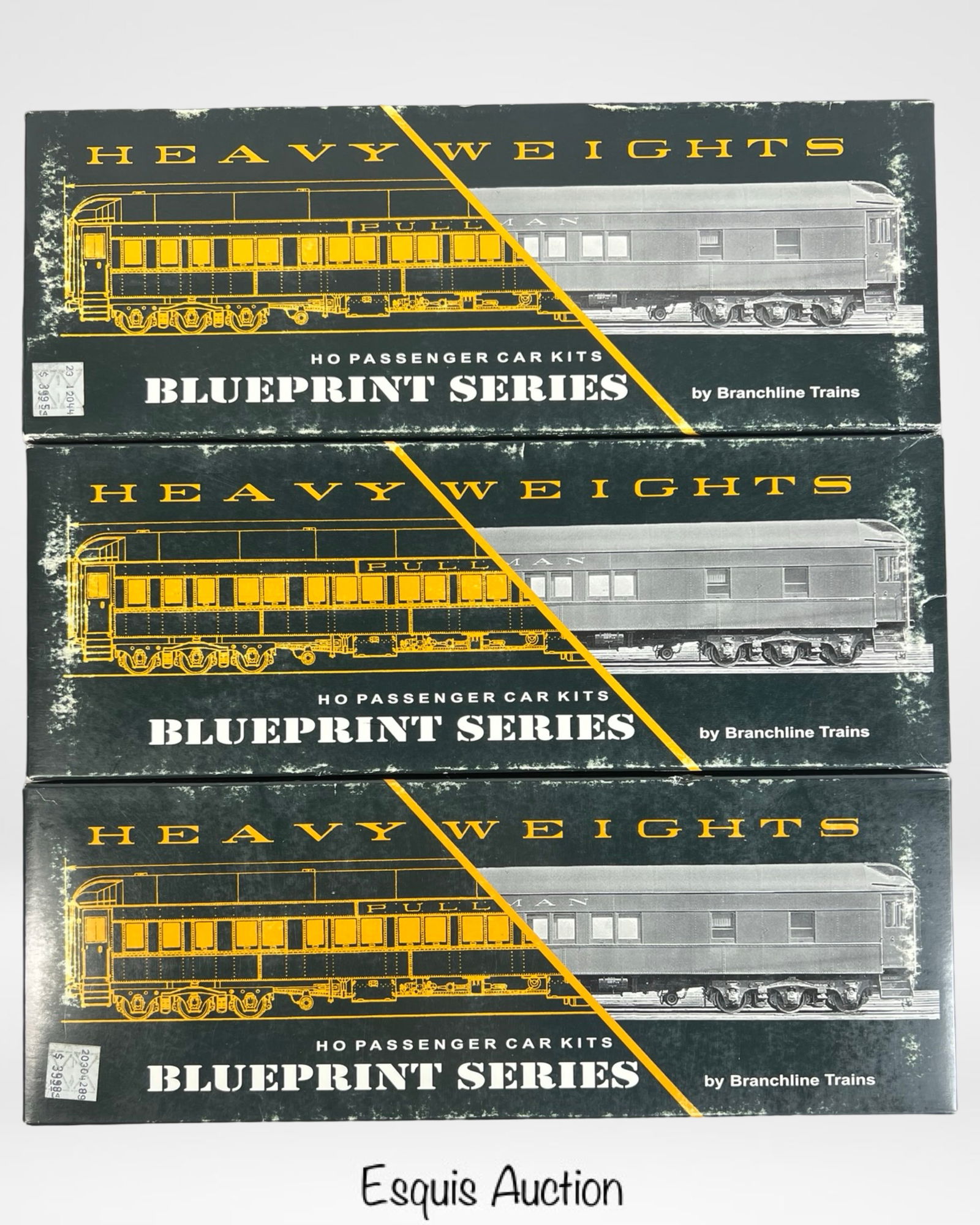 Branchline Trains Heavyweight Pullman Sleeper Cars (1 of 4)