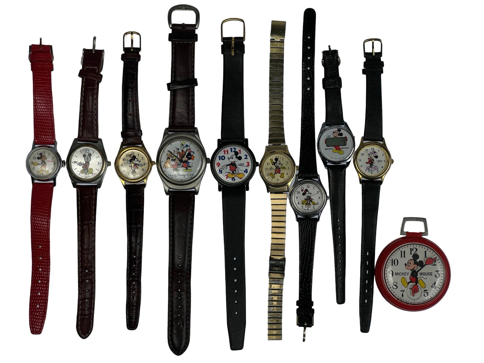 Collection of Disney's Mickey Mouse Wrist Watches (1 of 5)