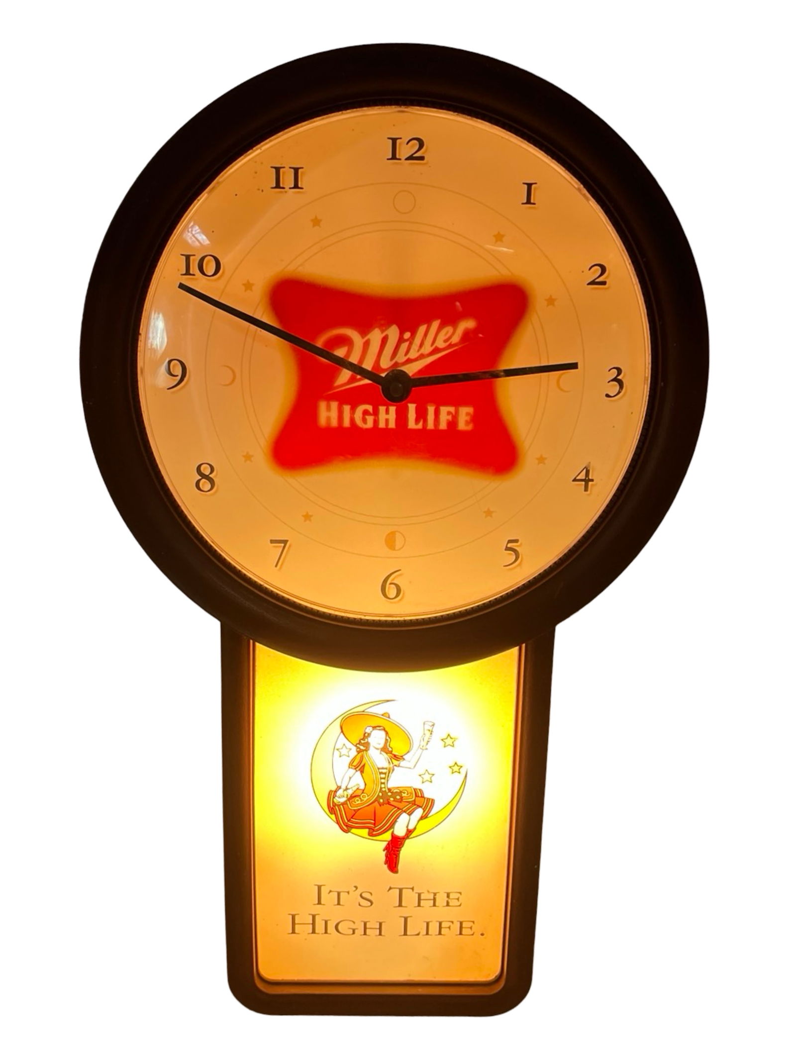 Miller High Life Light-Up Clock (1 of 4)