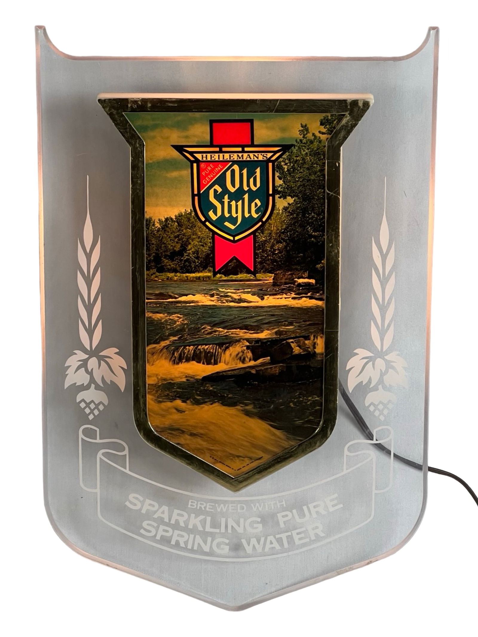 Heileman's Old Style Light-Up Beer Sign (1 of 4)