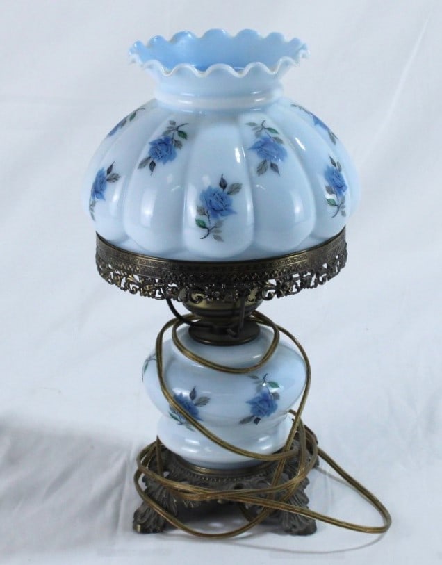 Gone With The Wind Style Floral Lamp (1 of 4)