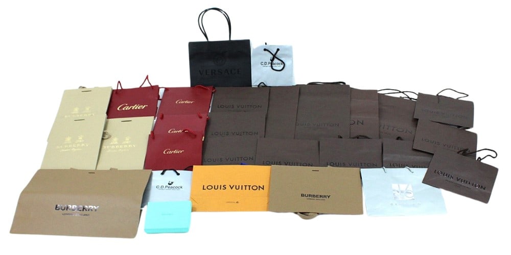 Burberry, Louis Vuitton, Cartier, Tiffany Bags (1 of 3)