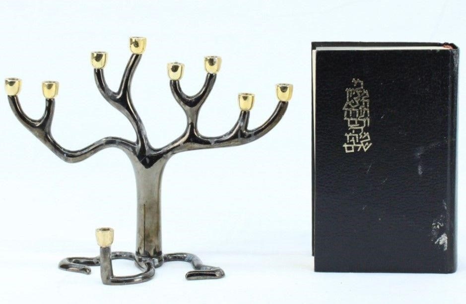 Sandra Kravitz Modernist Menorah & Jerusalem Bible (1 of 3)
