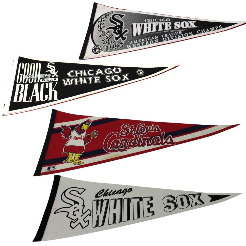 Chicago White Sox and St. Louis Pennants (1 of 5)