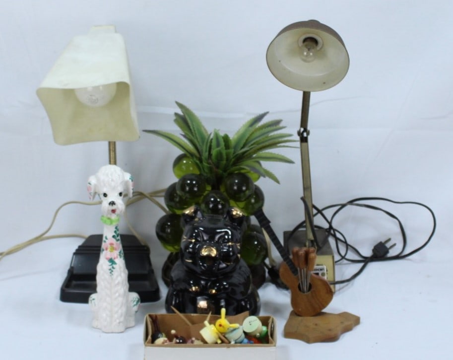 Eclectic Assortment of Lamps, Figurines, and Collectibles (1 of 8)