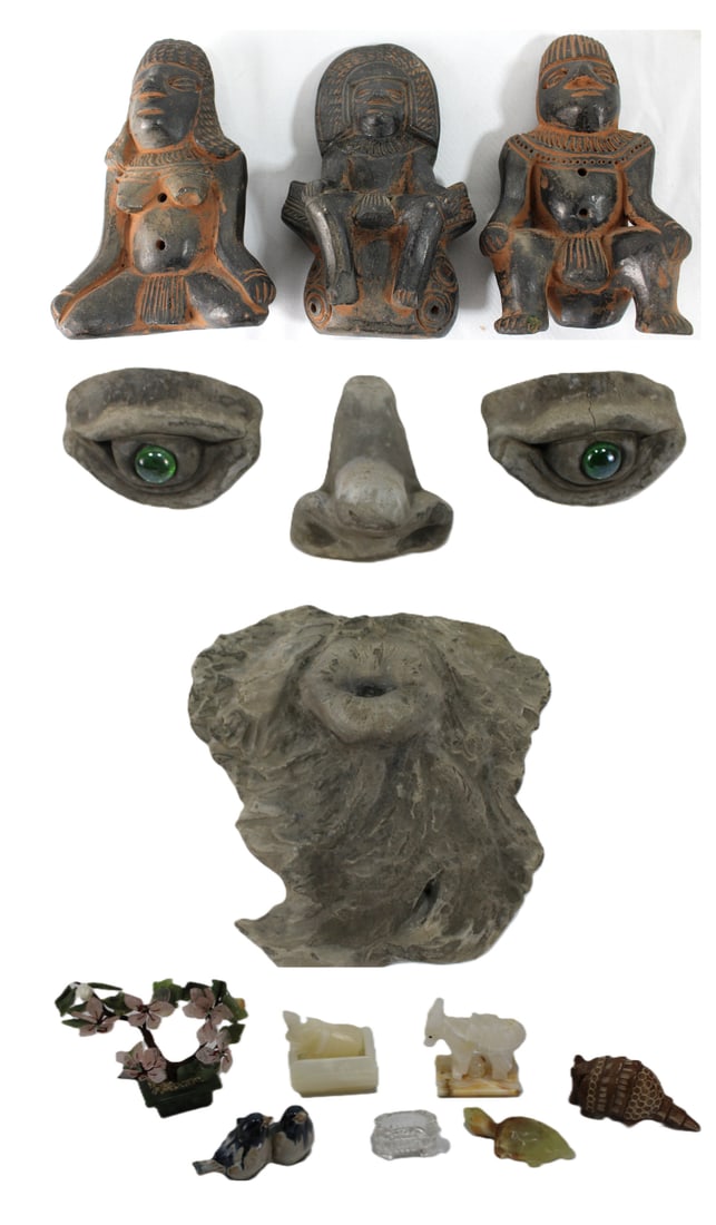 Pre-Columbian Style Figurines & Carved Animal Figurines (1 of 4)