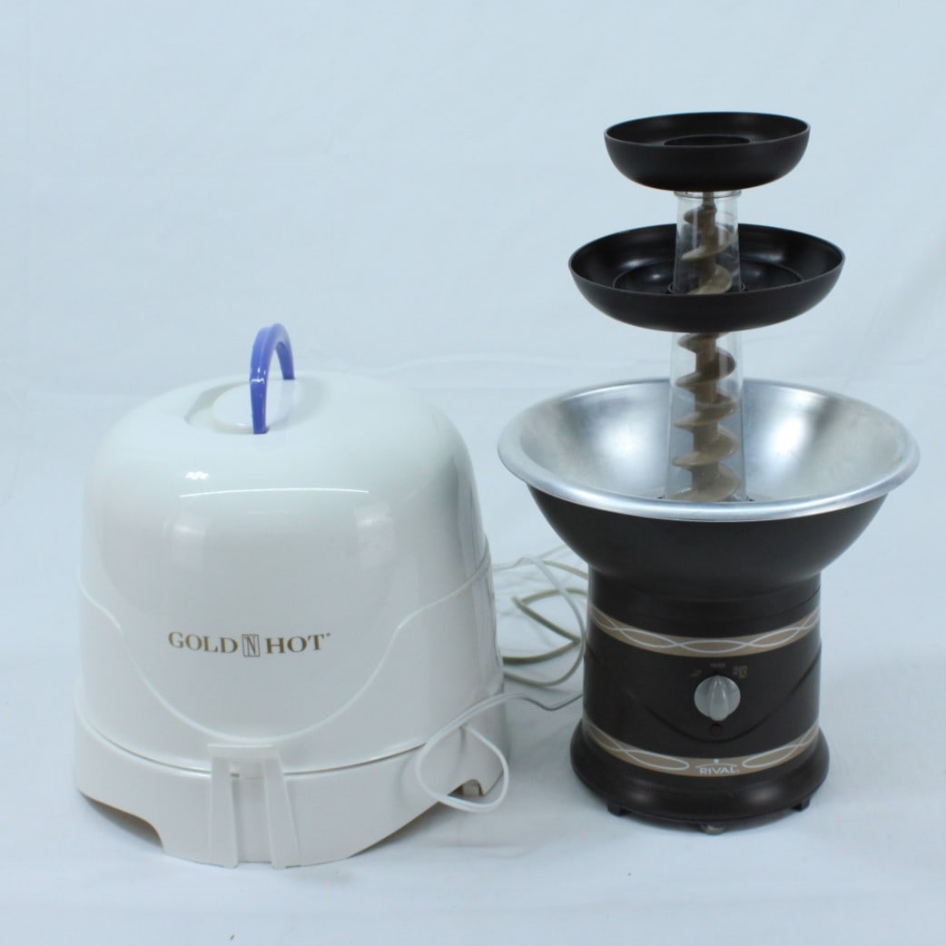 Gold N Hot Hair Dryer and Rival Chocolate Fountain (1 of 5)