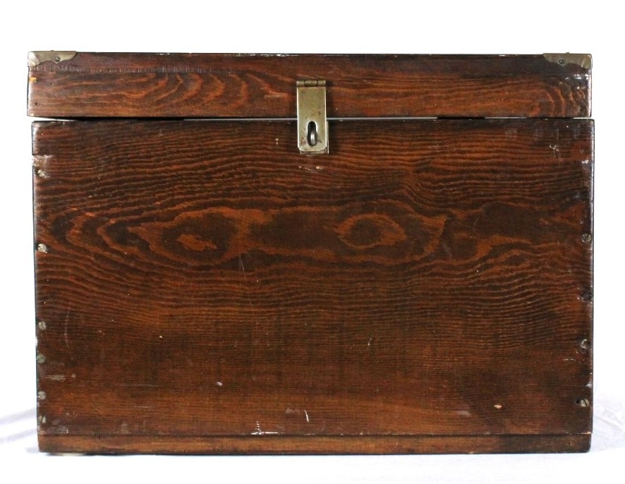 Vintage Wooden Tool Chest with Multiple Compartments. (1 of 2)