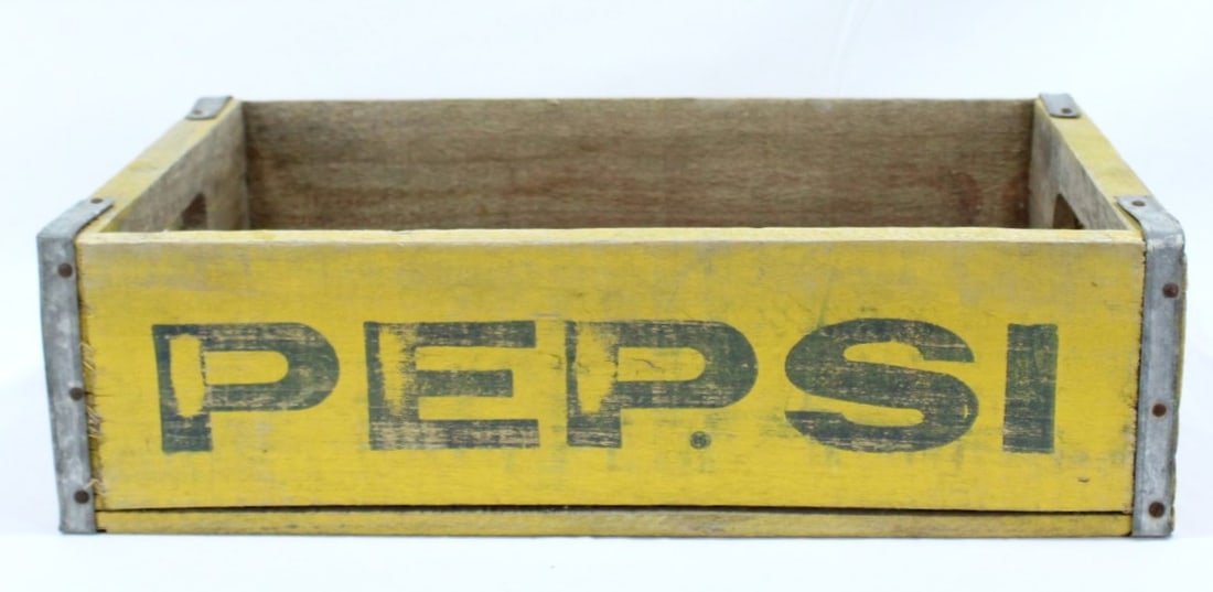 Vintage Pepsi Wooden Crate- Temple Chattanooga 1977 (1 of 3)