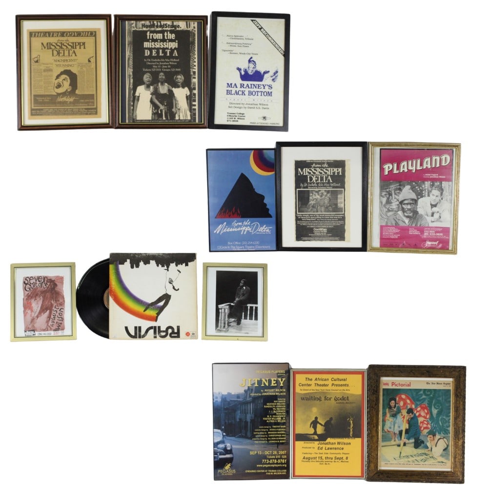 Collection of Vintage Framed Theater Advertising Posters & Memorabilia (1 of 5)