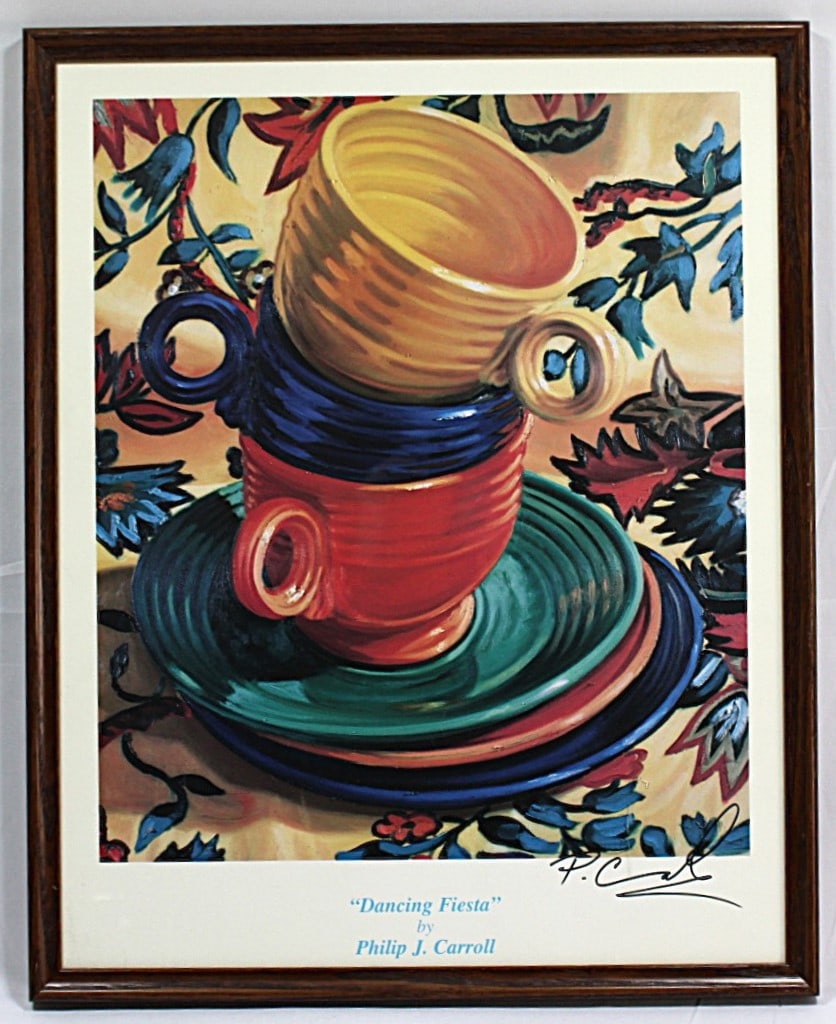 Philip J. Carroll Dancing Fiesta LE SIgned Lithograph (1 of 2)