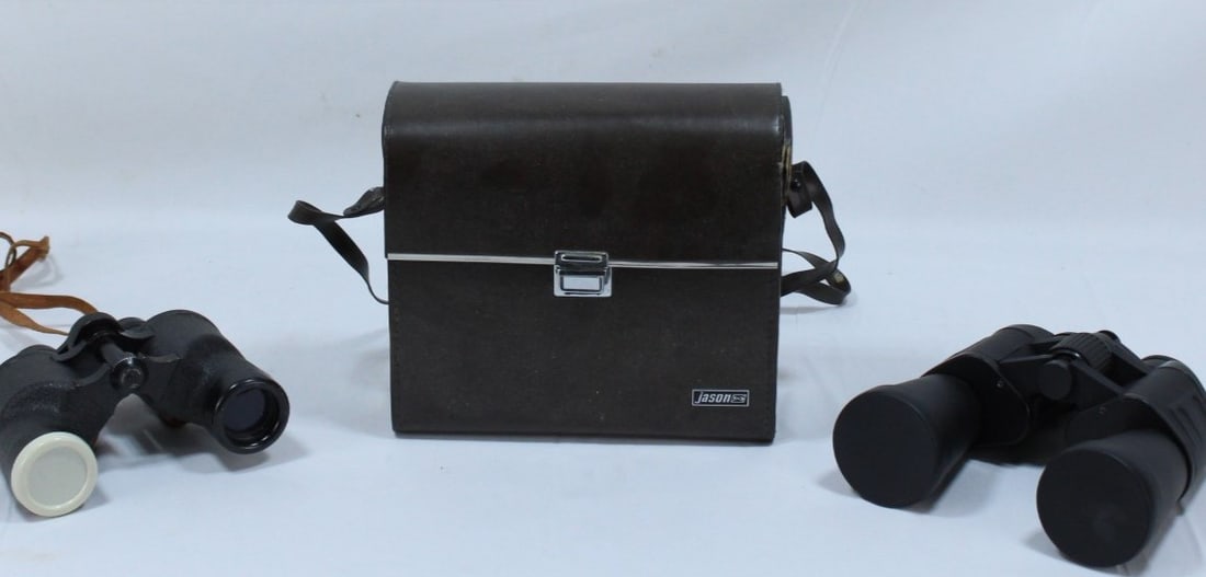 Pair of Classic Binoculars: Jason Empire & Sans Streiff (1 of 3)