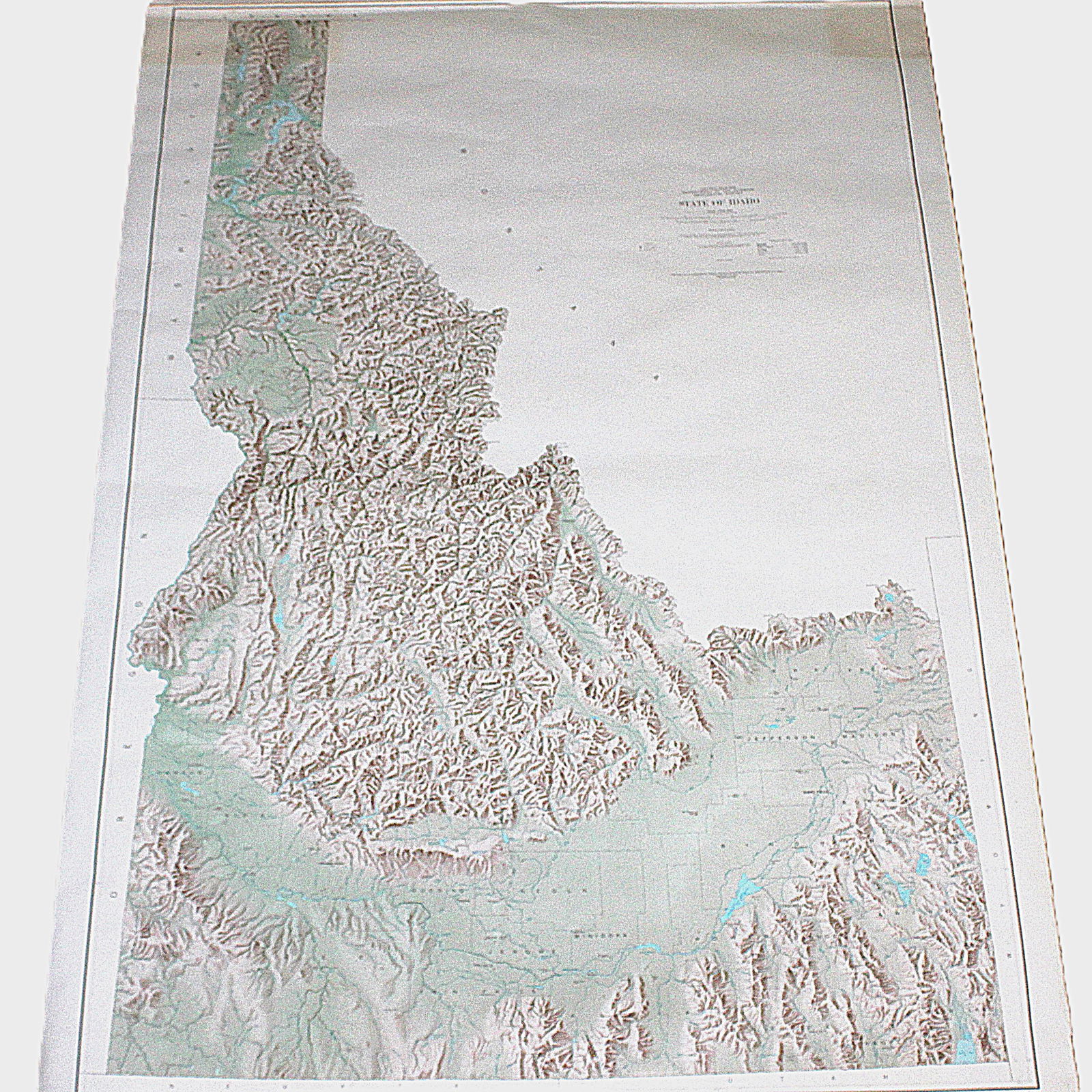 Geological Survey Map of Idaho (1969 Edition) (1 of 2)